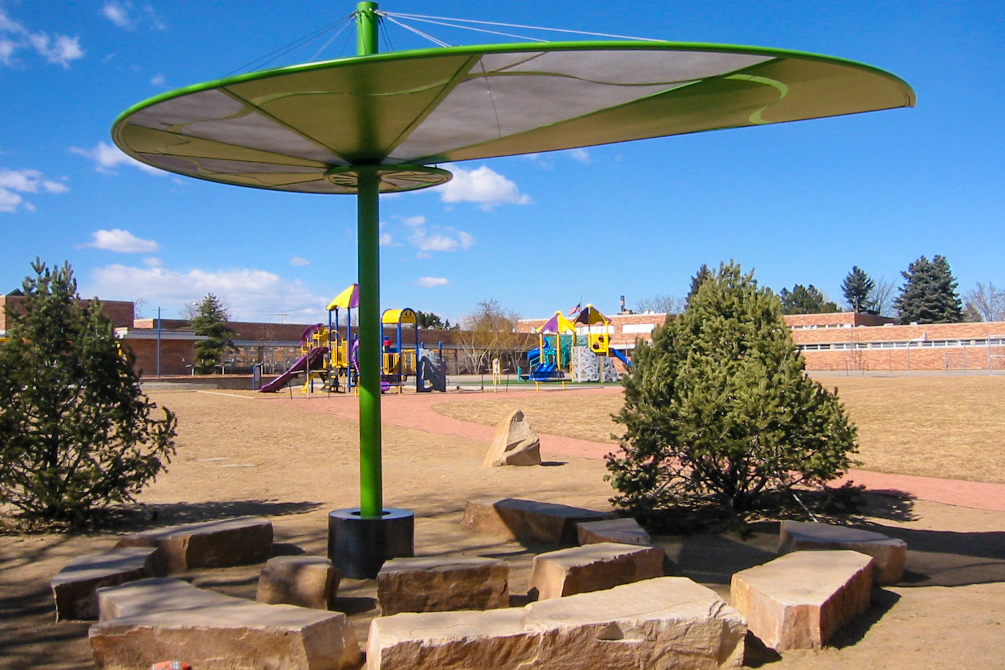 School playground learning landscape outdoor classroom