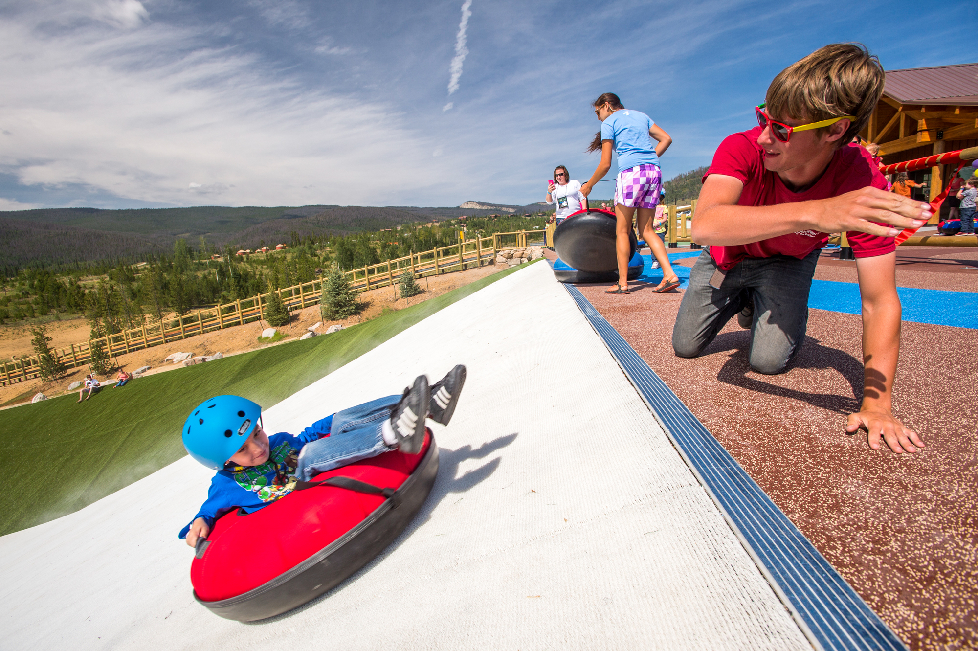 Summer Tubing Hill - Snow Mtn Ranch