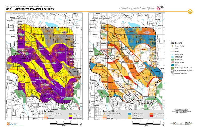 Arapahoe County Zoning Map Four Square Mile Sub Area Plan Arapahoe County Co Colorado Landscape Architecture Firm Design Concepts