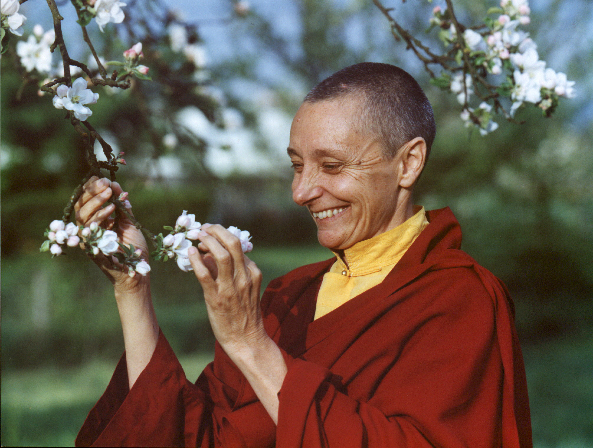 Jetsunma Tenzin Palmo on a spring tour in Europe