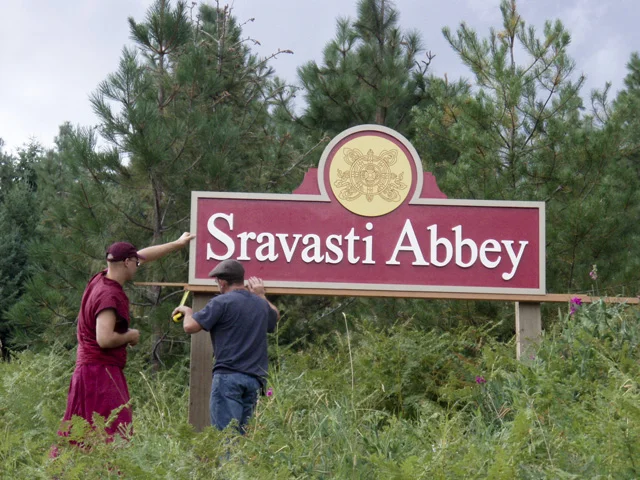 Building one of the first and most innovative Tibetan Buddhist monasteries in the United States