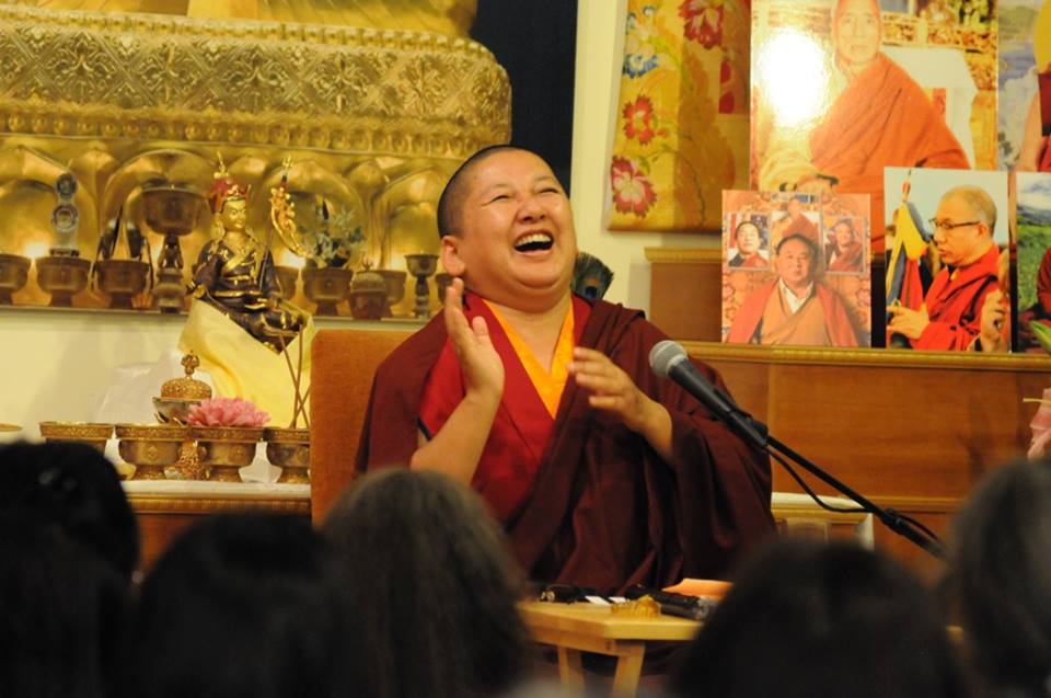 Khandro Rinpoche at Rigpa New York