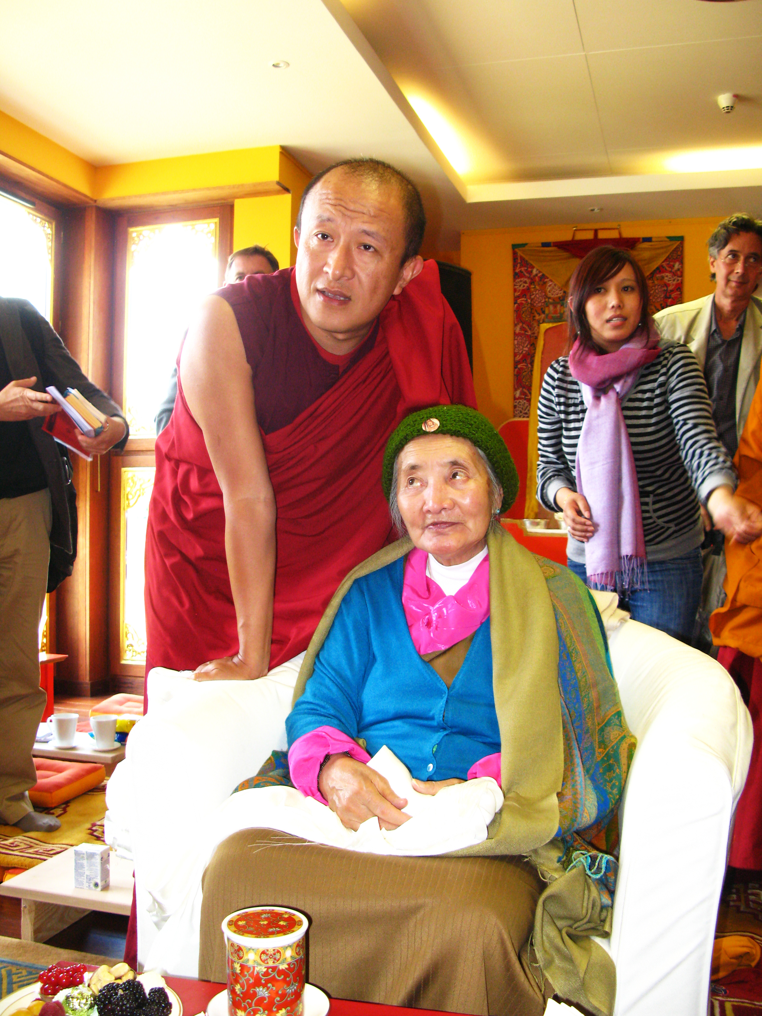 Khandro-la with Dzongsar Khyentse Rinpoche