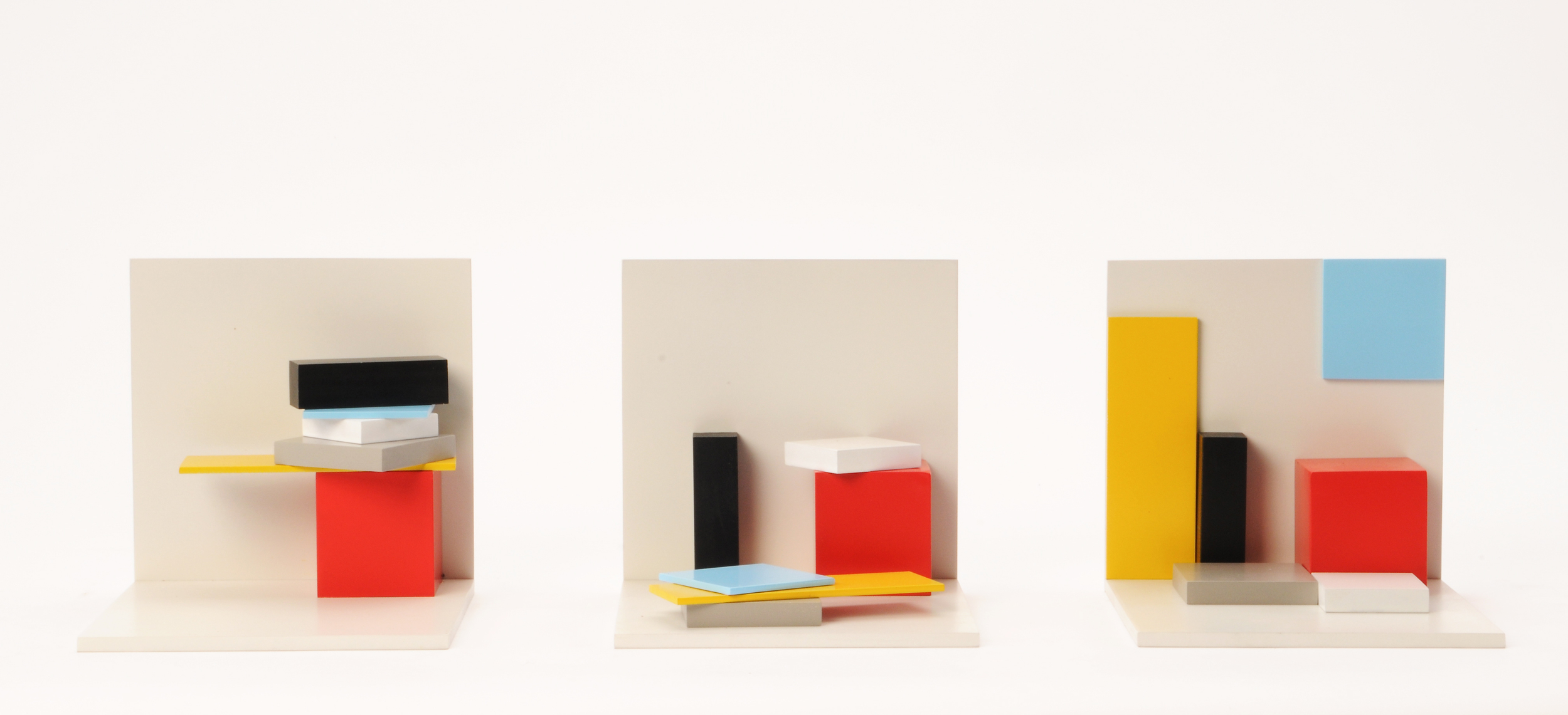 'Studio Day' 2001 (x 3) / Size: 15cm x 15cm x 15cm (Total: 50cm variable) Price:$7,500 / P urchase