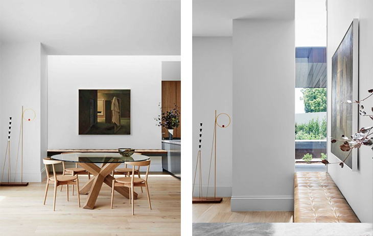Featuring 'After Midnight' 2015 sculpture. Styled by Marsha Golemac and photo by Brooke Holm for Robson Rak Architects.