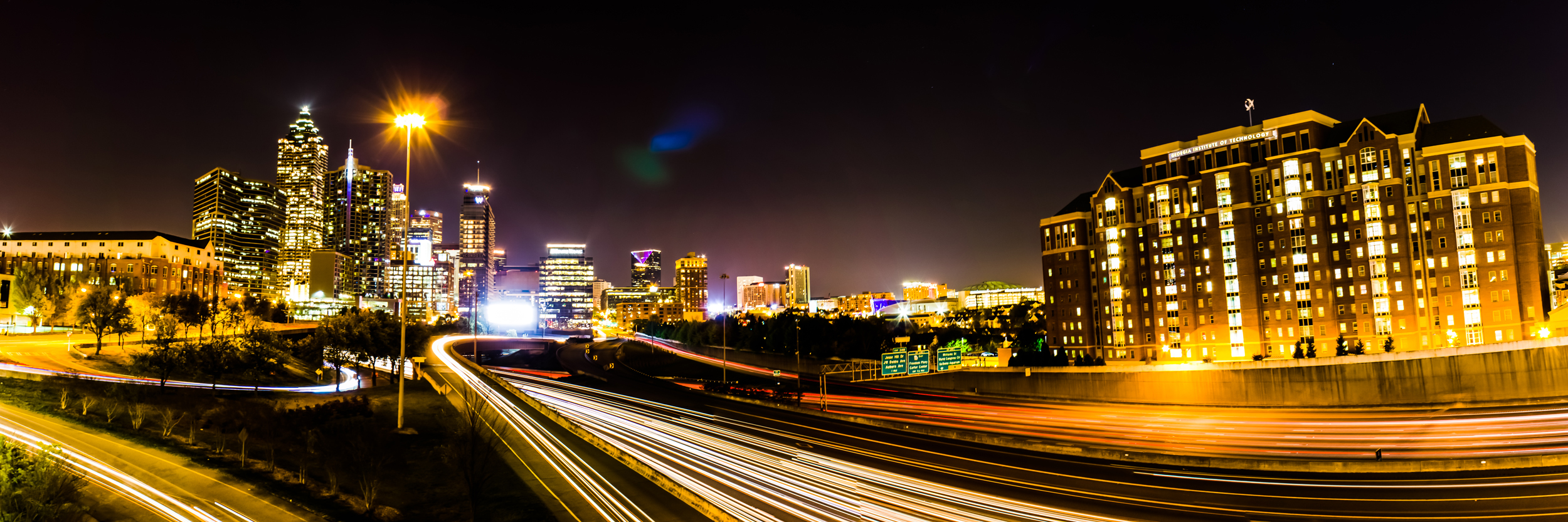 Atlanta Skyline from the Spring Street Garage