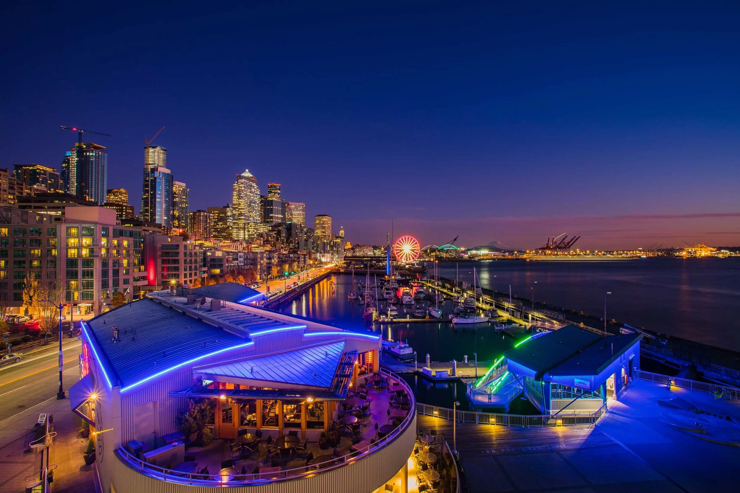 The Waterfront at Twilight