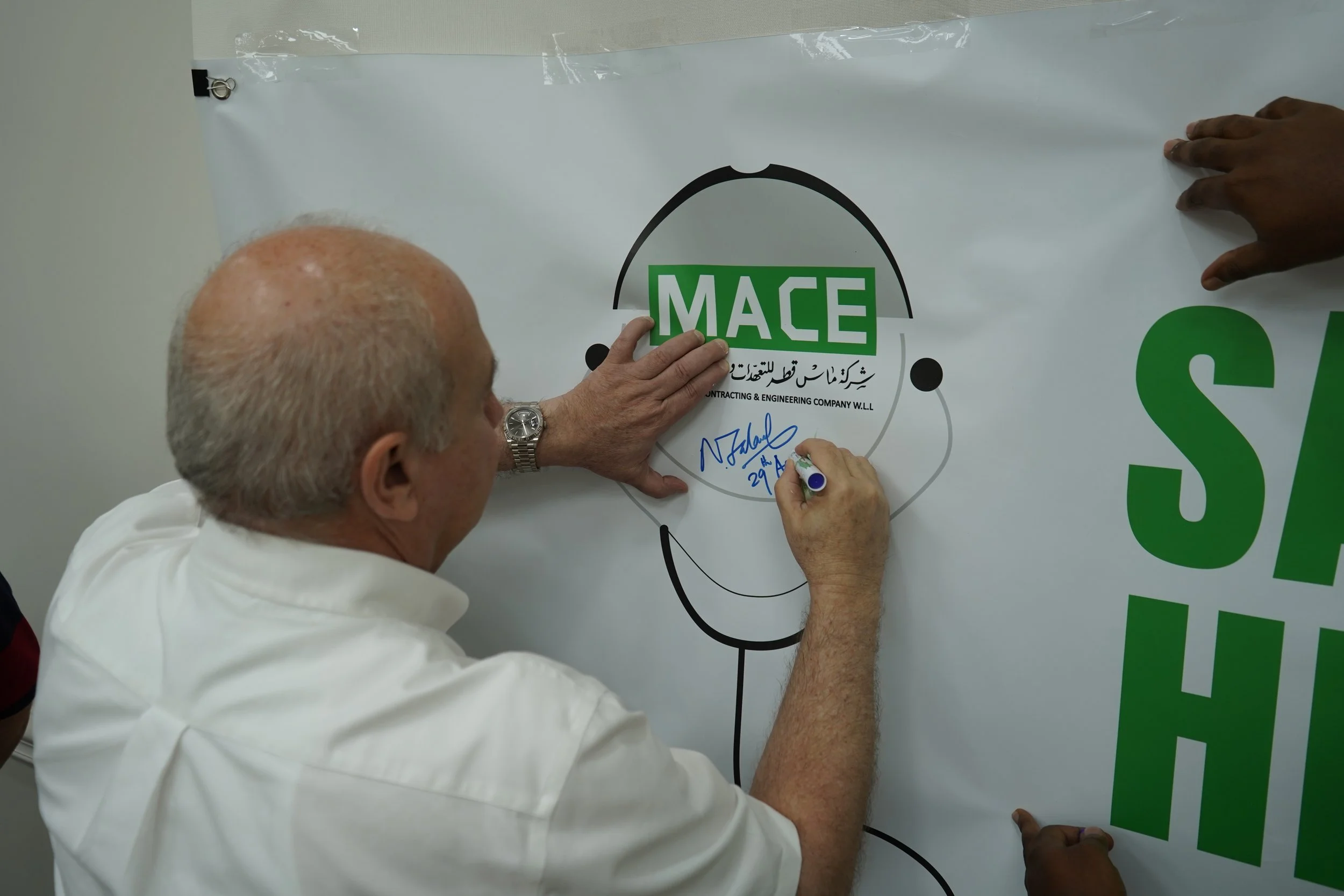 World Day for Safety and Health at Work — MACE QATAR Contracting and Engineering Company