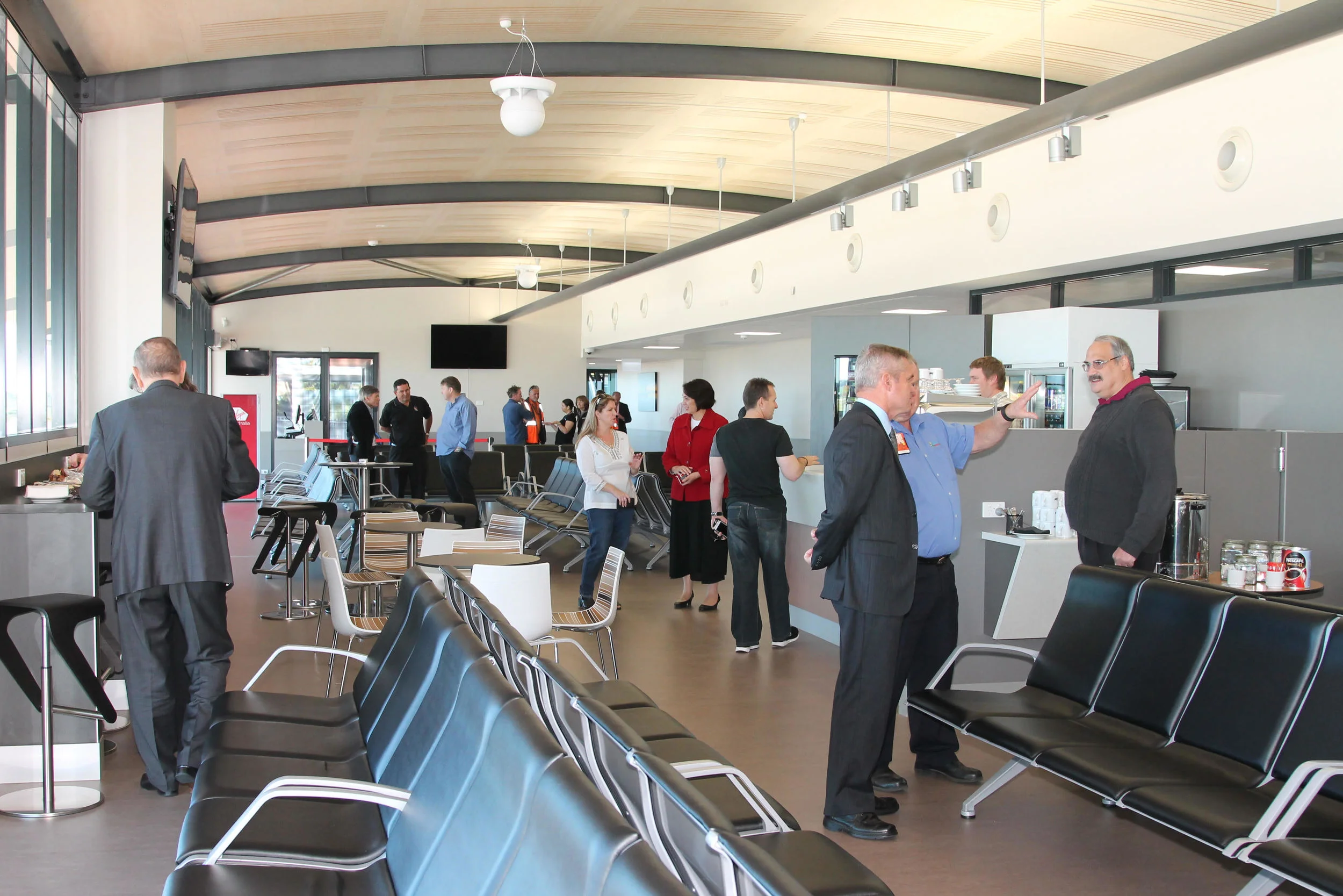 Airport lounge extension Everything Geraldton