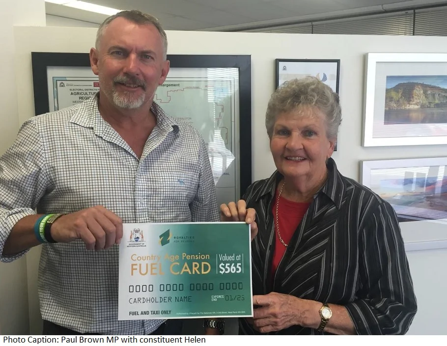 Country Age Pension Fuel Card to continue Everything Geraldton