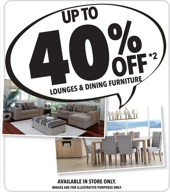 Cheap Thursday at Harvey Norman Furniture Everything Geraldton