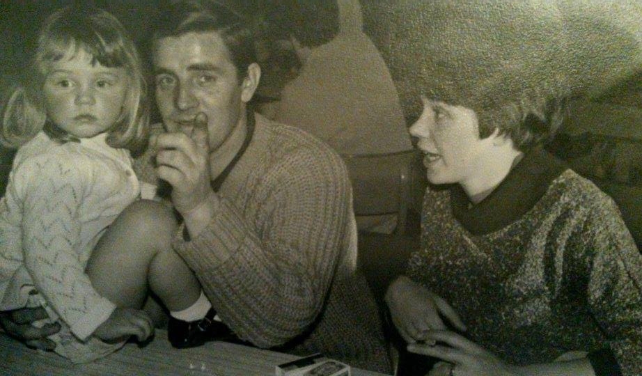 David kerry evans, Gillian Evans and their daughter Elaine Evans