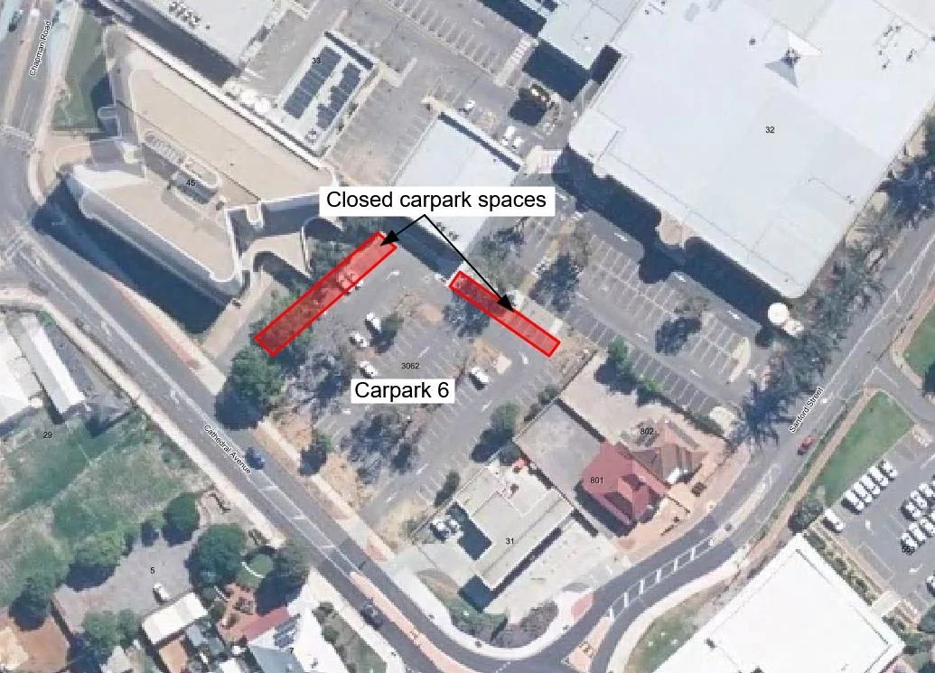 Carpark 6 electrical upgrades Everything Geraldton