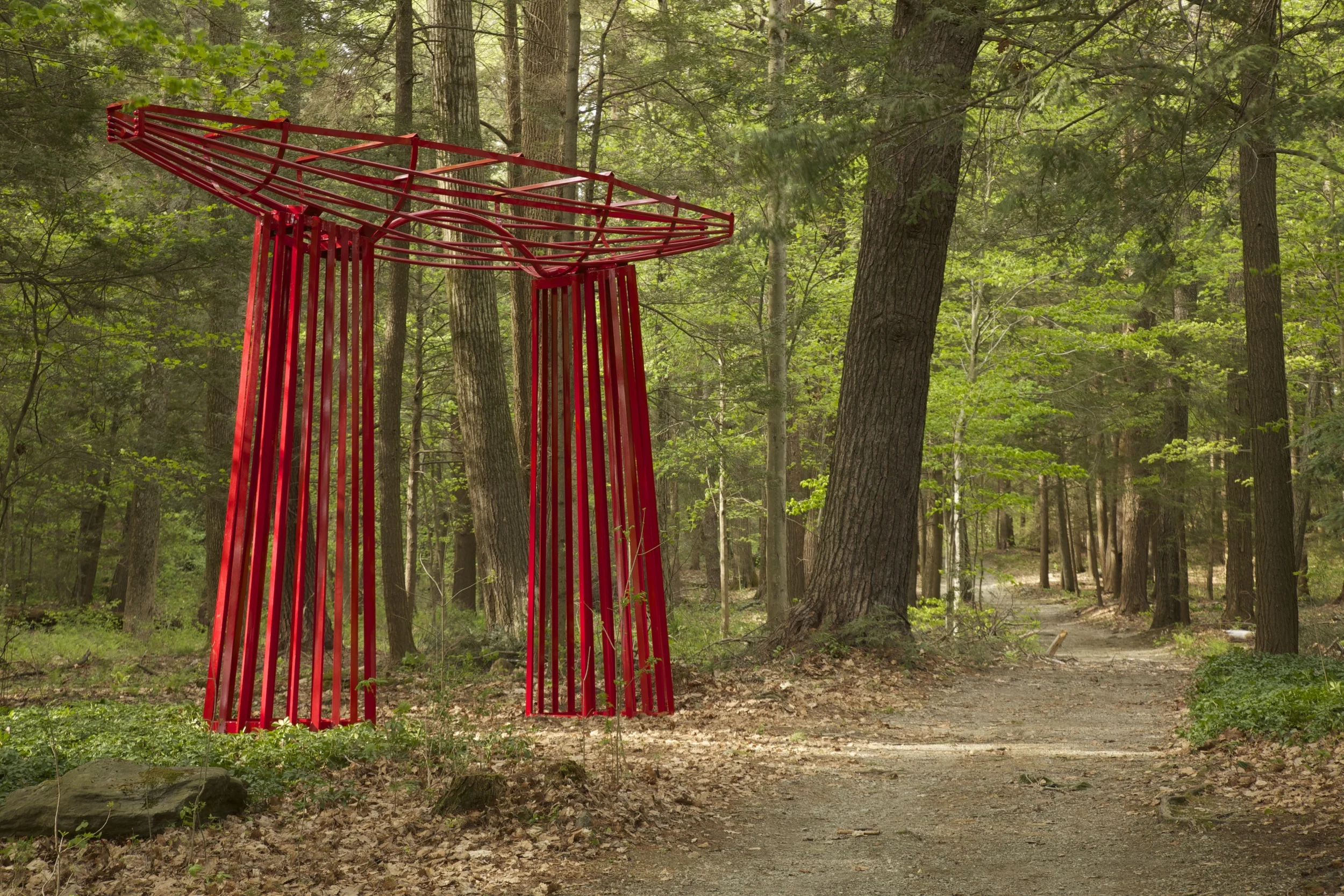 Big Red by Murray Dewart, #3 on the walking map