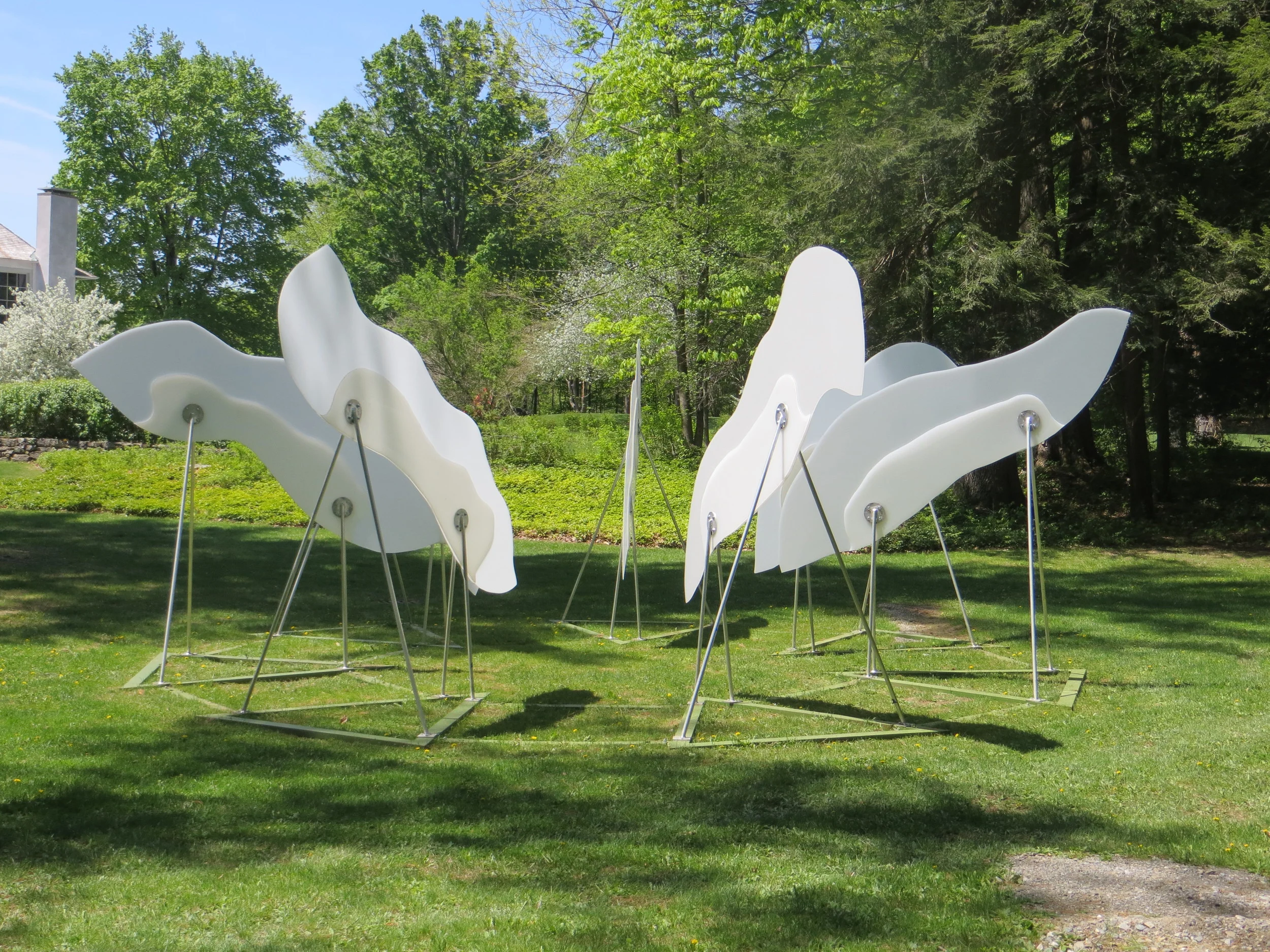 Floating Flower by Andy Zimmermann, #18 on the walking map