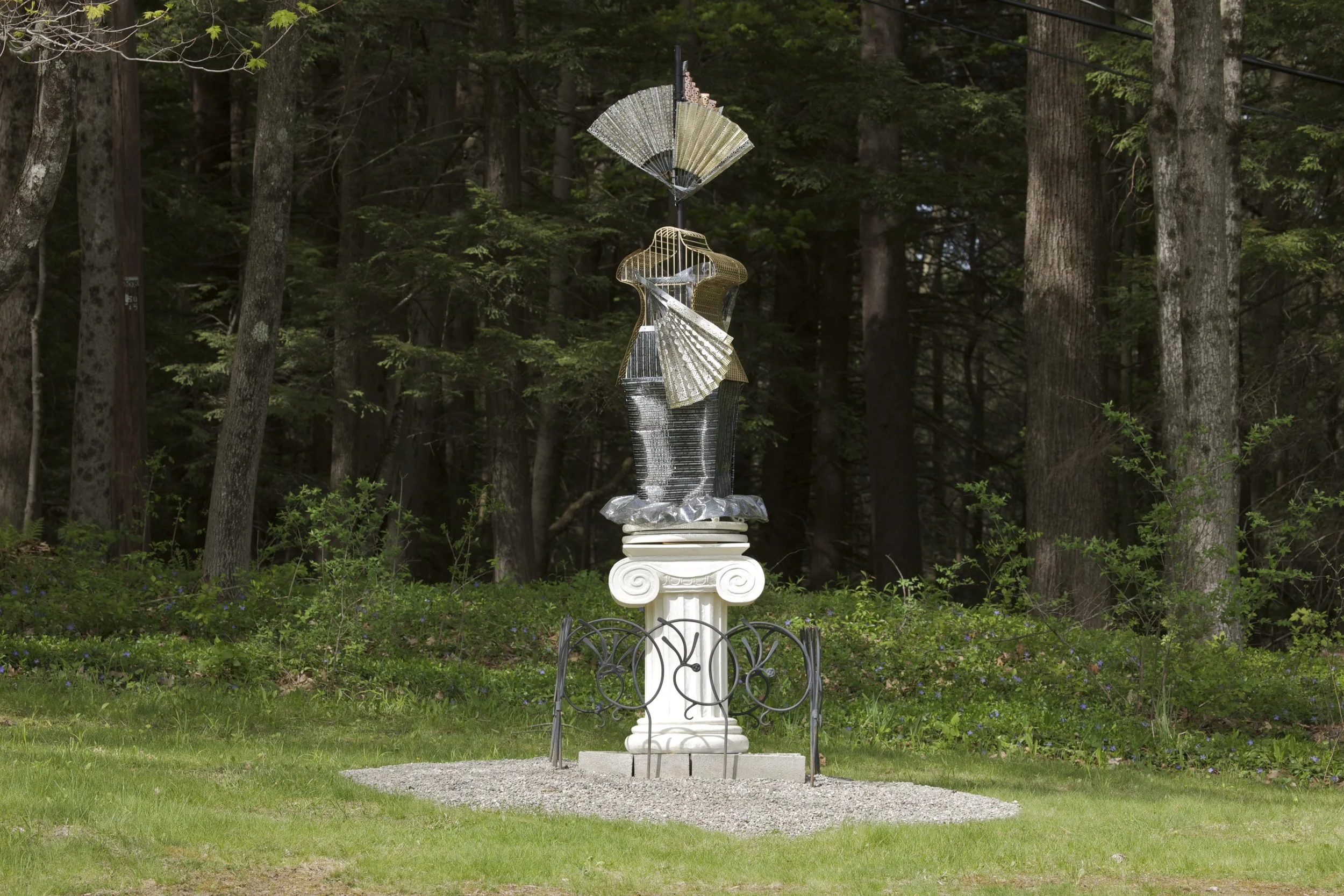 Fan Scepter by Sally Fine, #24 on the walking map