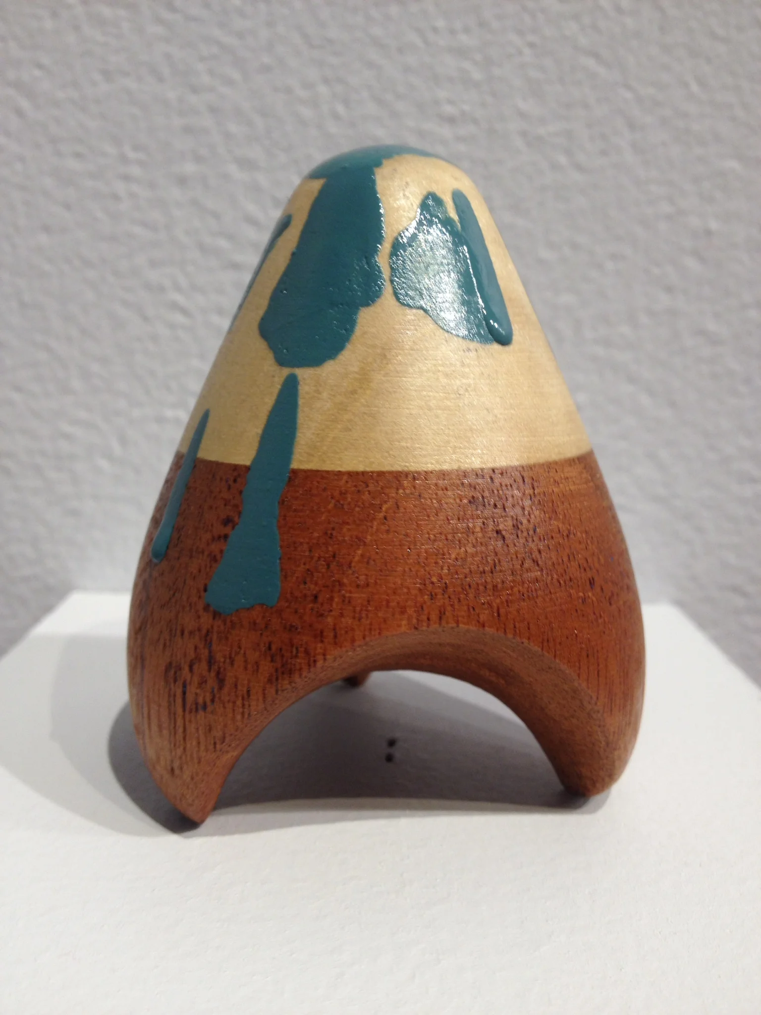 ‘Millie’s Revenge’, 2015. 3.5”H X 2”diam. by Christopher Abrams