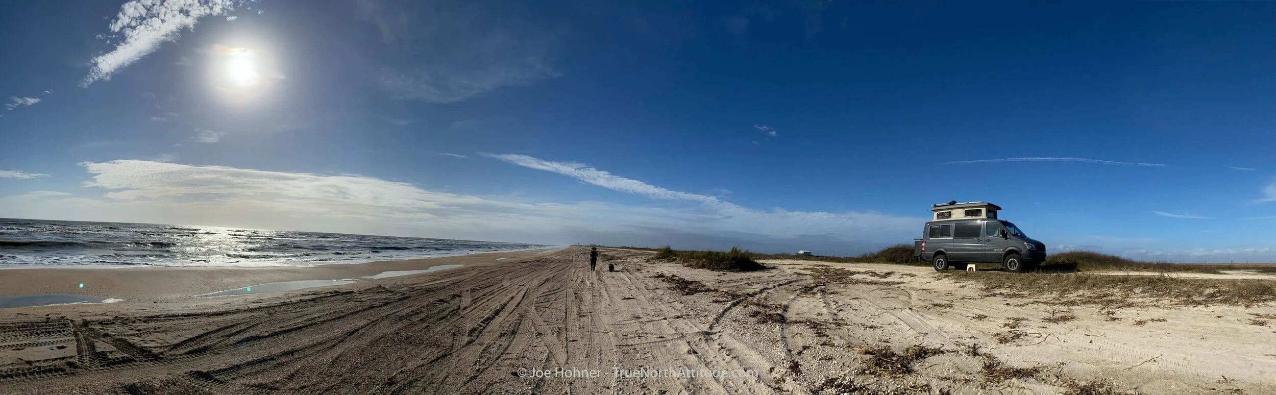 Camping at Rutherford Beach in Louisiana — True North Attitude