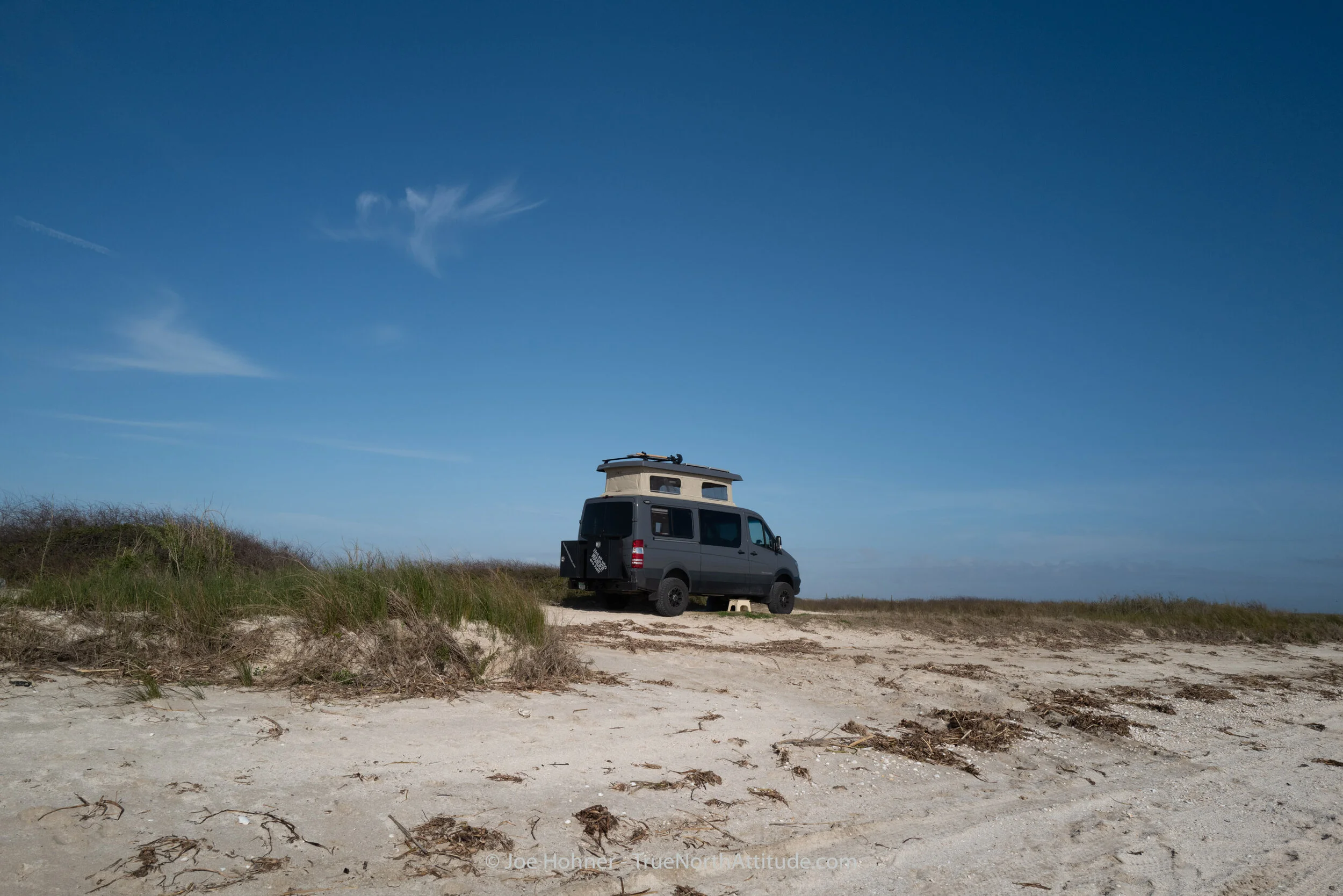 Camping at Rutherford Beach in Louisiana — True North Attitude