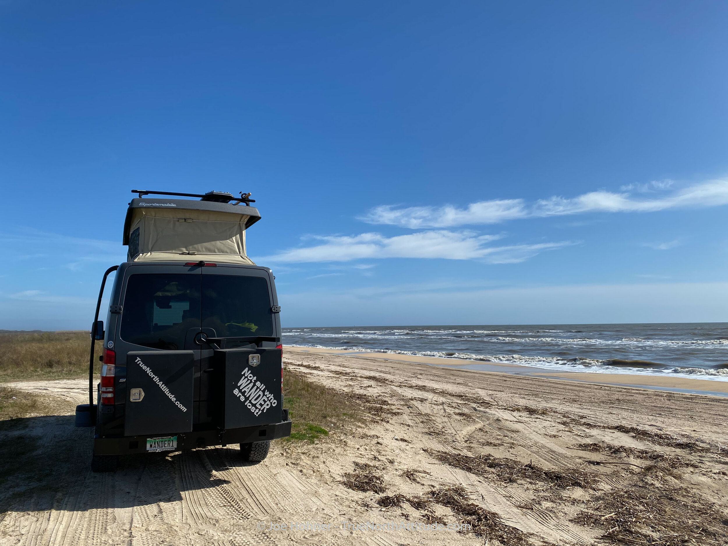 Camping at Rutherford Beach in Louisiana — True North Attitude