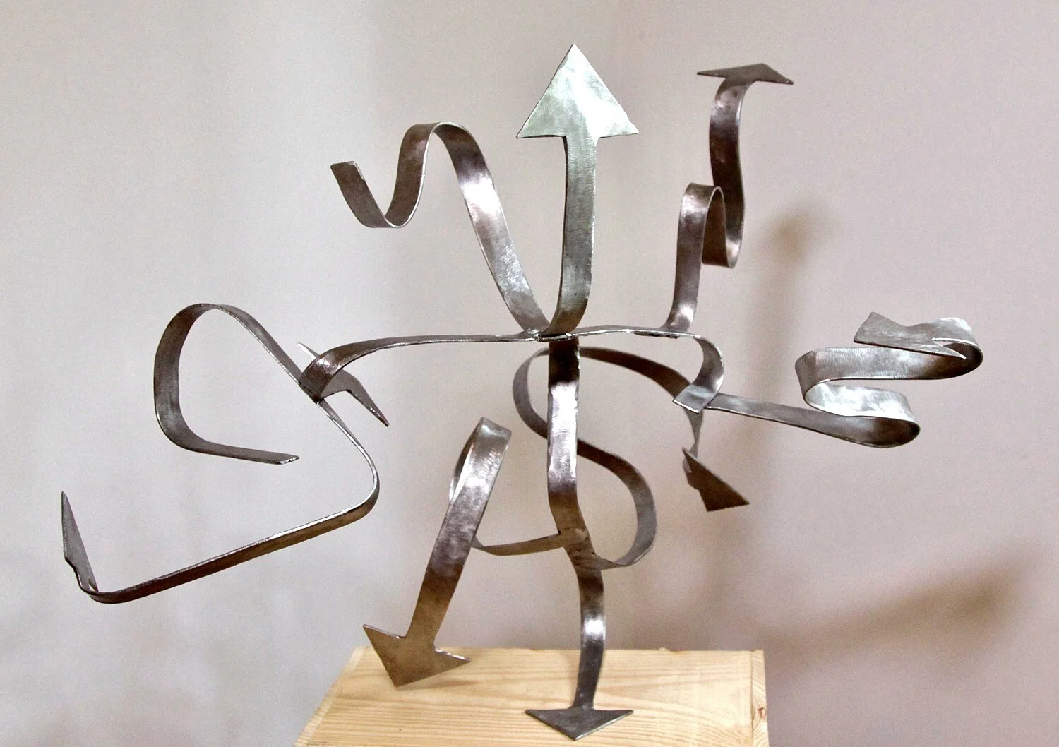 Every Direction 2010, Steel                                     24" x 21"
