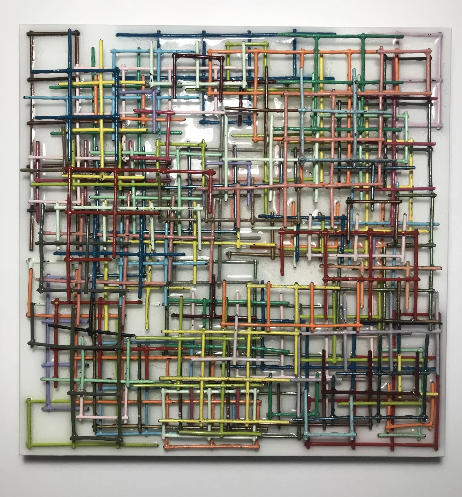 Layer Study No. 2 10" x 10" 2021 *SOLD*