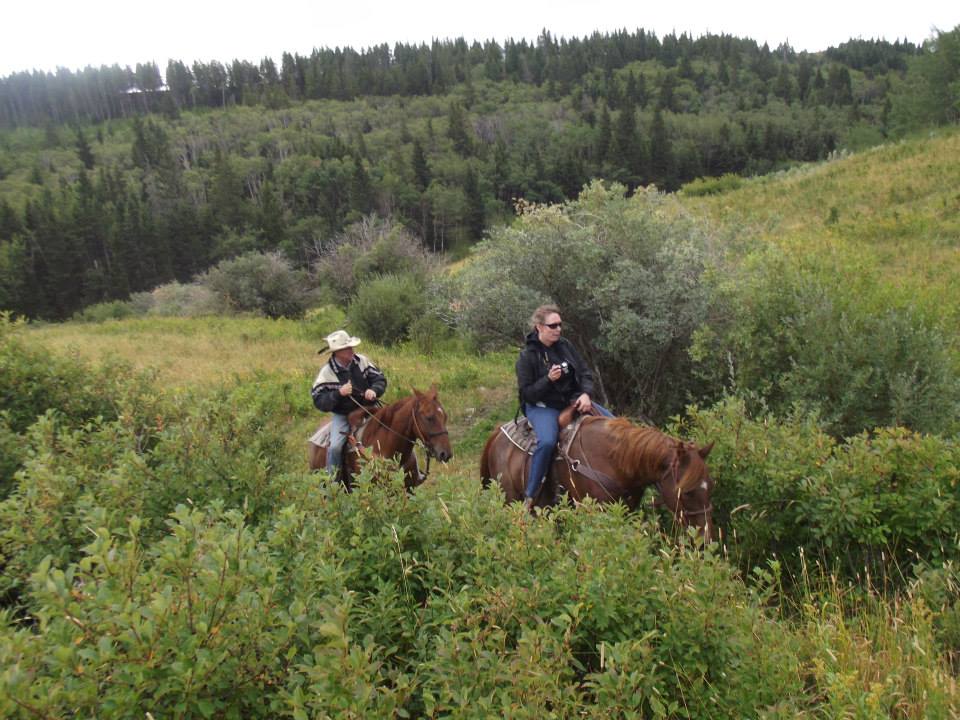 Scott Reesor trail ride at Reesor Ranch