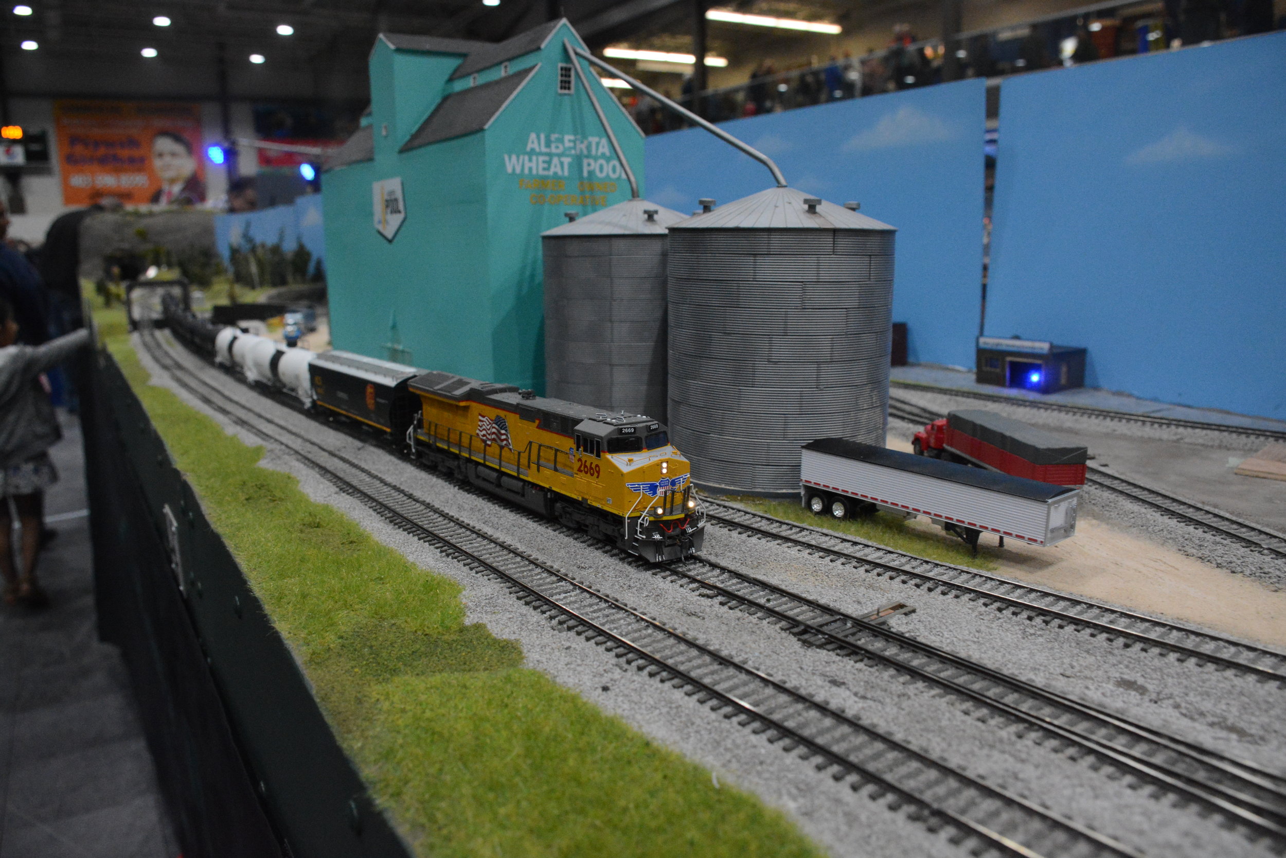 Union Pacific on the move at Supertrain 2019. 
