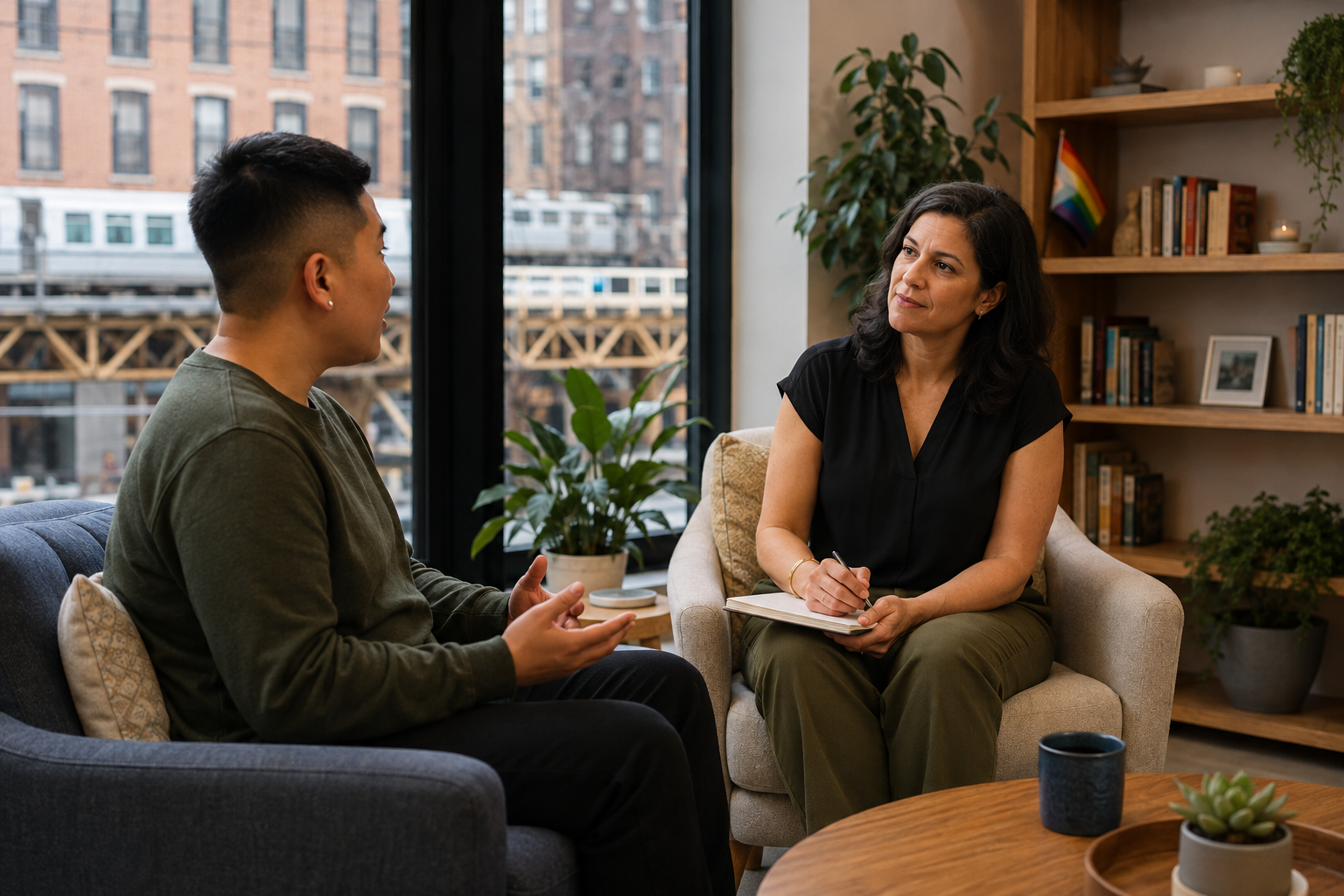 What Happens During Your First LGBTQ+ Therapy Session?