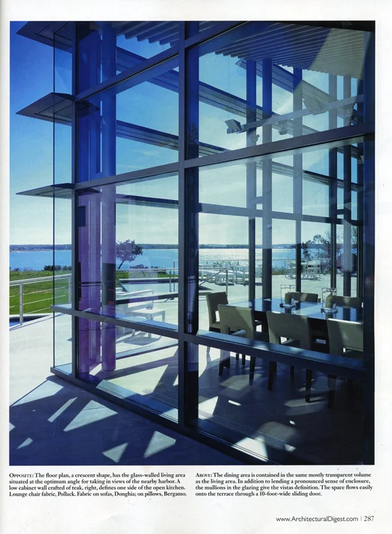 Architectural Digest Architecture: Barnes Coy Architects Landscape: Craig James Socia Garden Design Photography: Paul Warchol