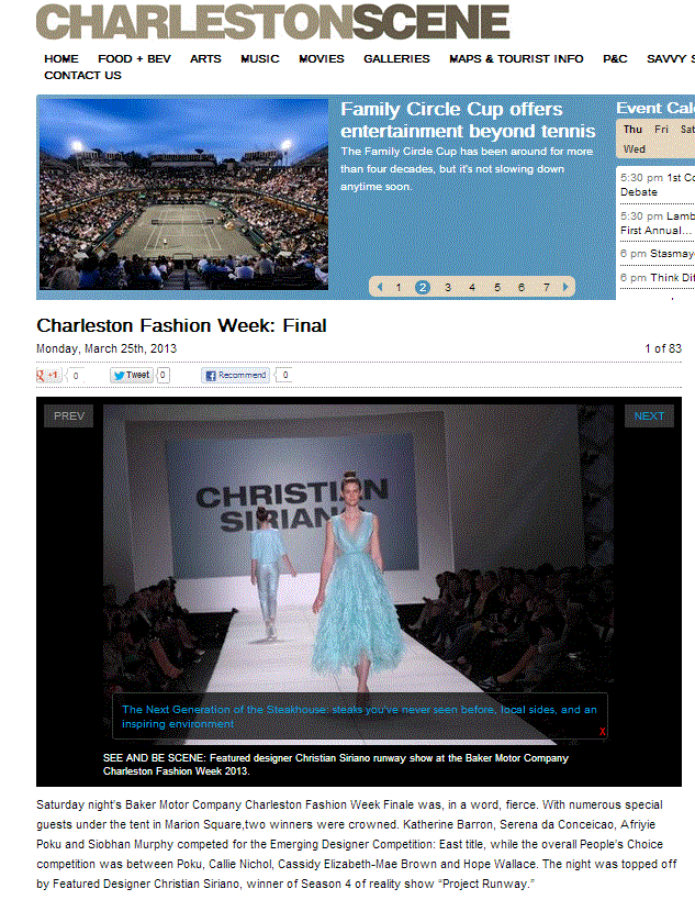 Charleston Scene/Post and Courier