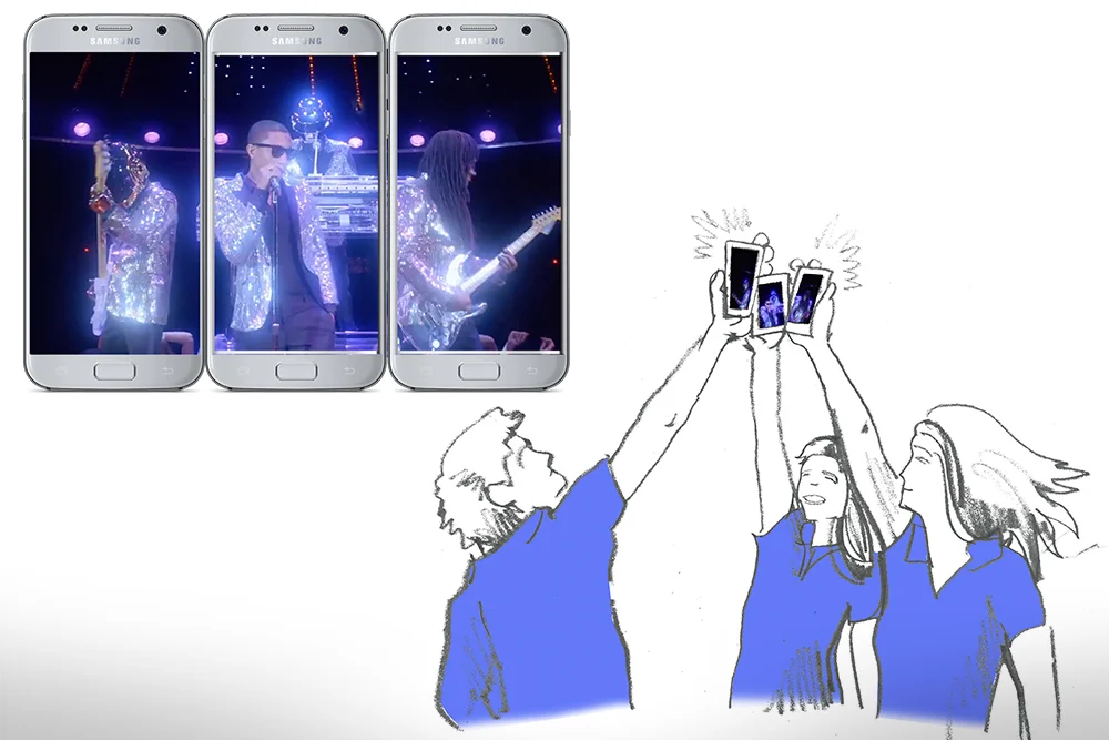 Enable sales professionals to transform a solo journey to a shared one with Galaxy’s unique MultiVision capability.