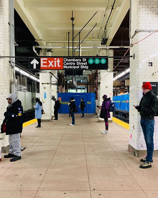 Static NYC. One for Wes Anderson or Stanley Kubrick.