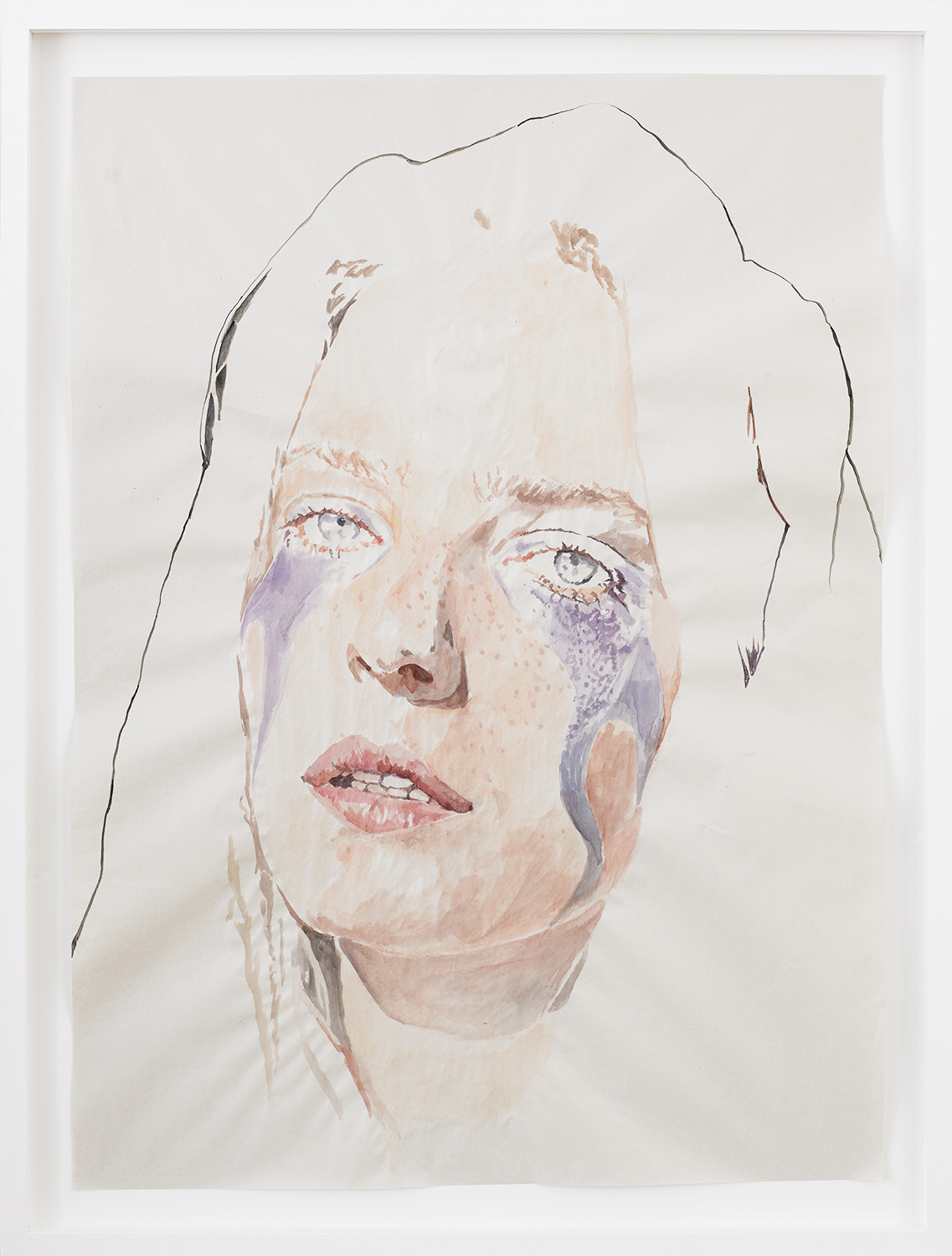 Paintings by Rebecca Dayan recently on view at Catherine Ahnell Gallery .