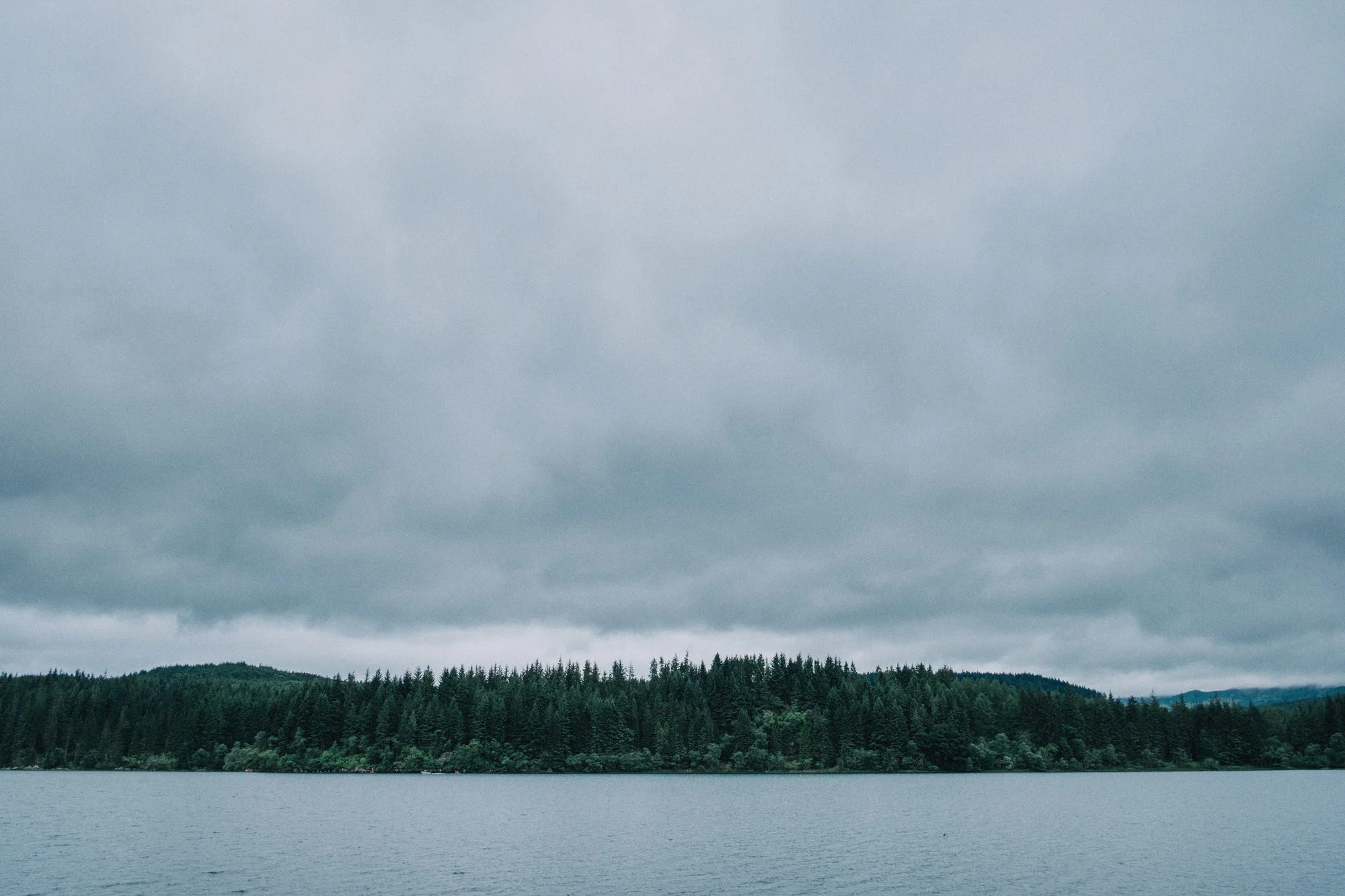  A vertical perspective of Loch Lomond. 