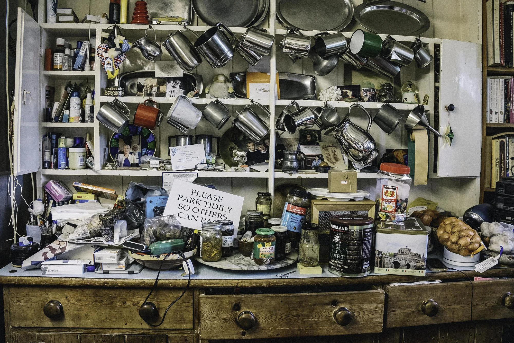 Messy kitchen