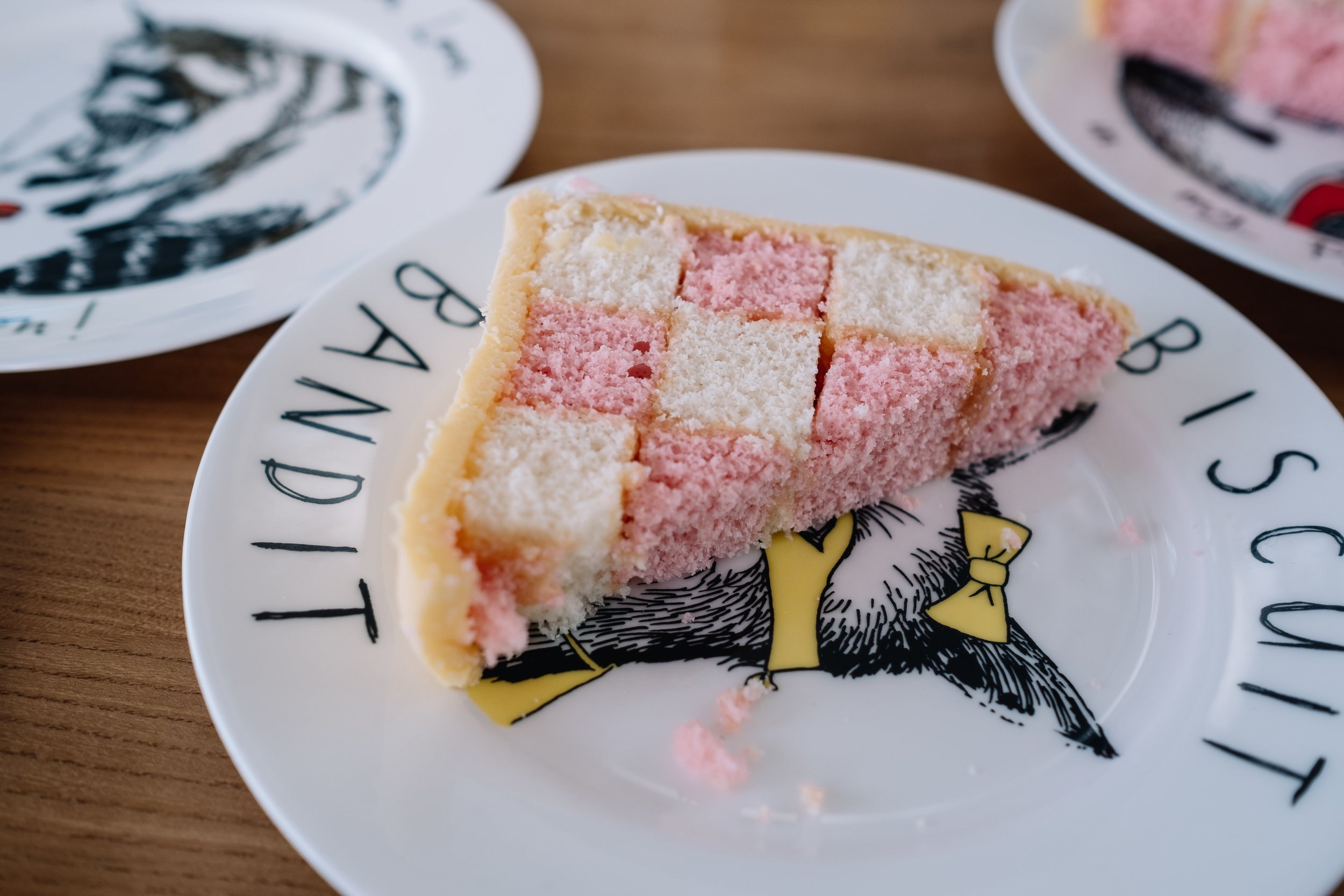 Battenberg wedding cake