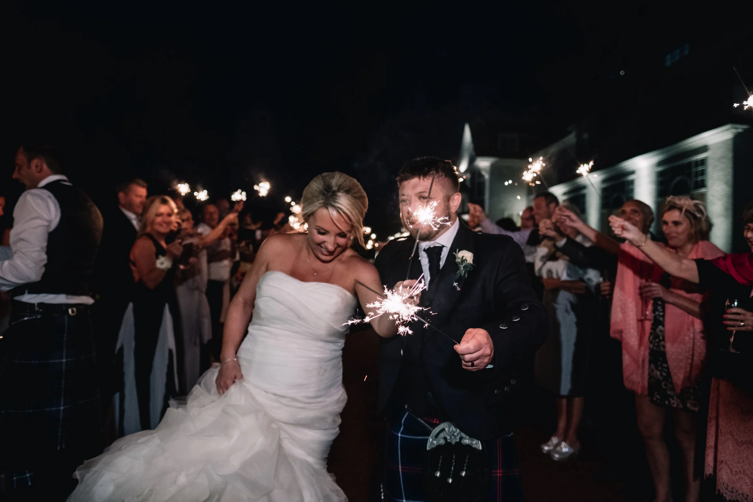 Wedding sparklers 
