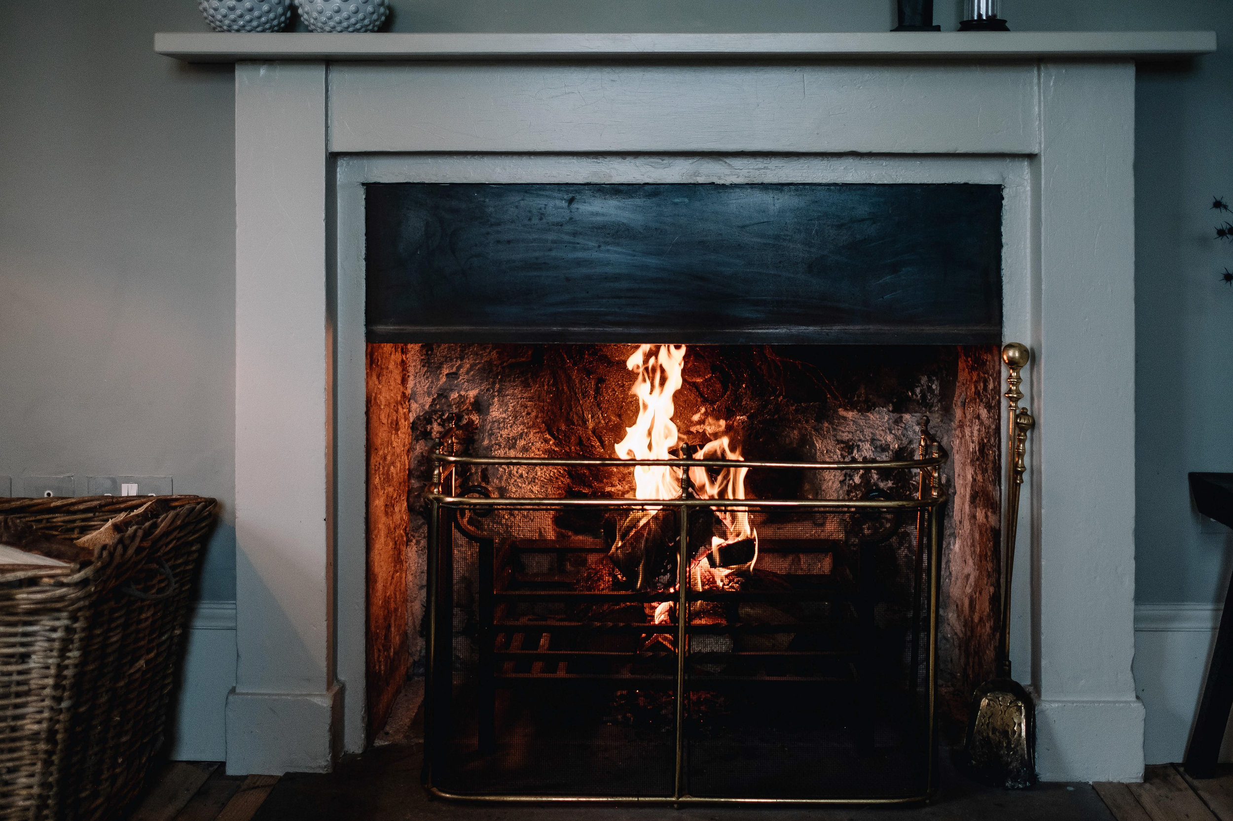 fire place of Killiehuntly Farmhosue