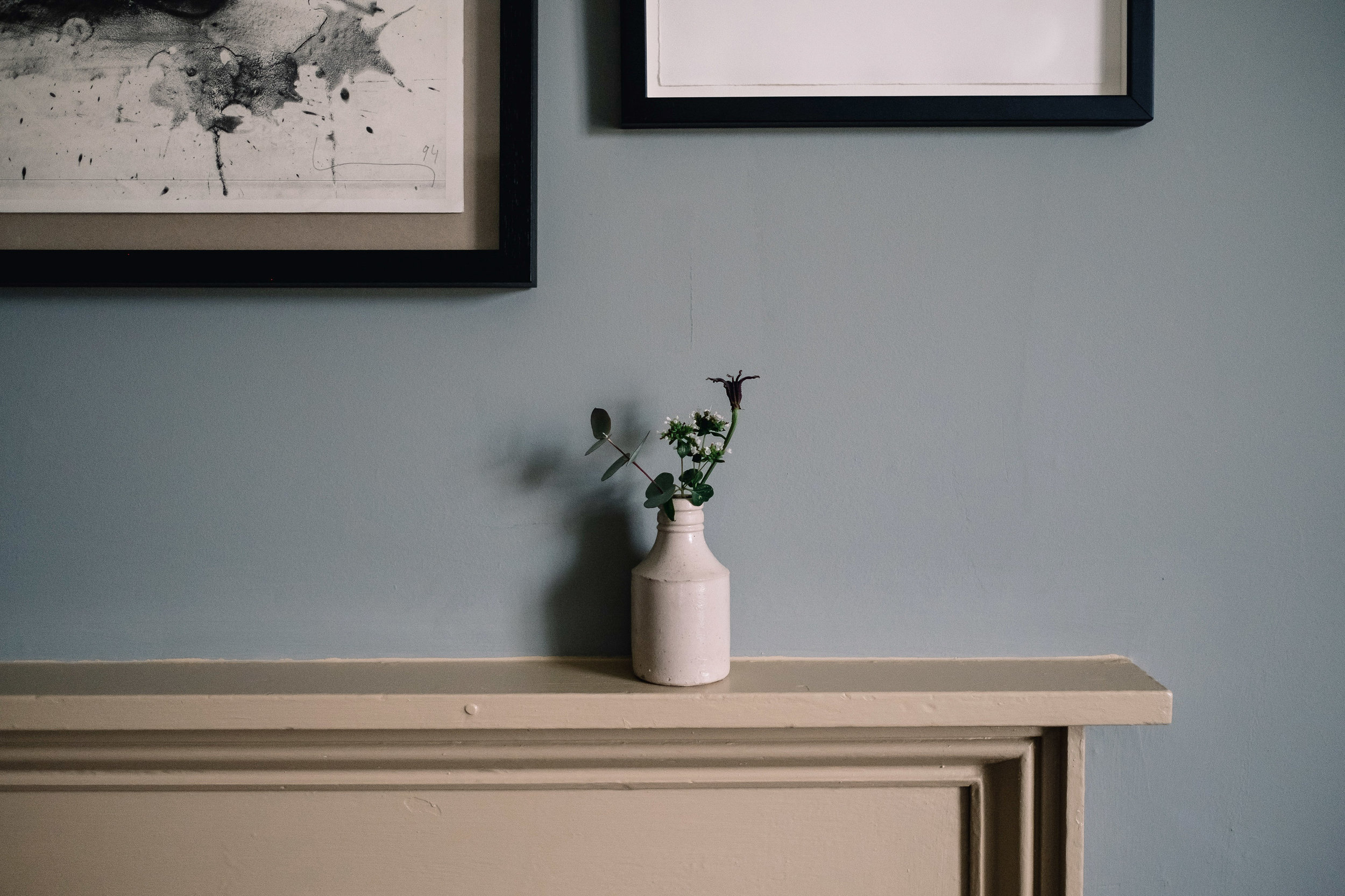 Vase in one of the upstairs bedrooms