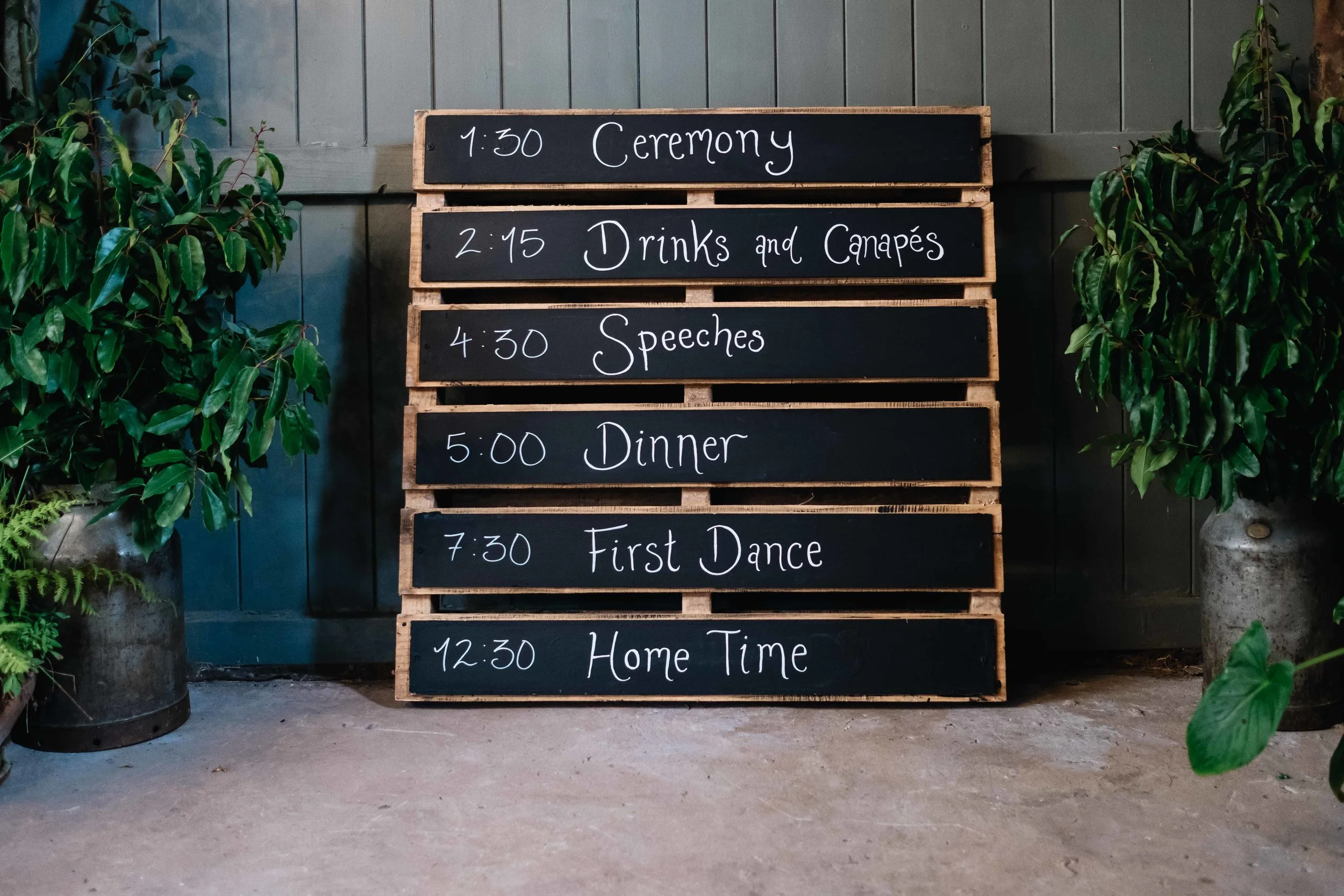 Blackboard order of the day