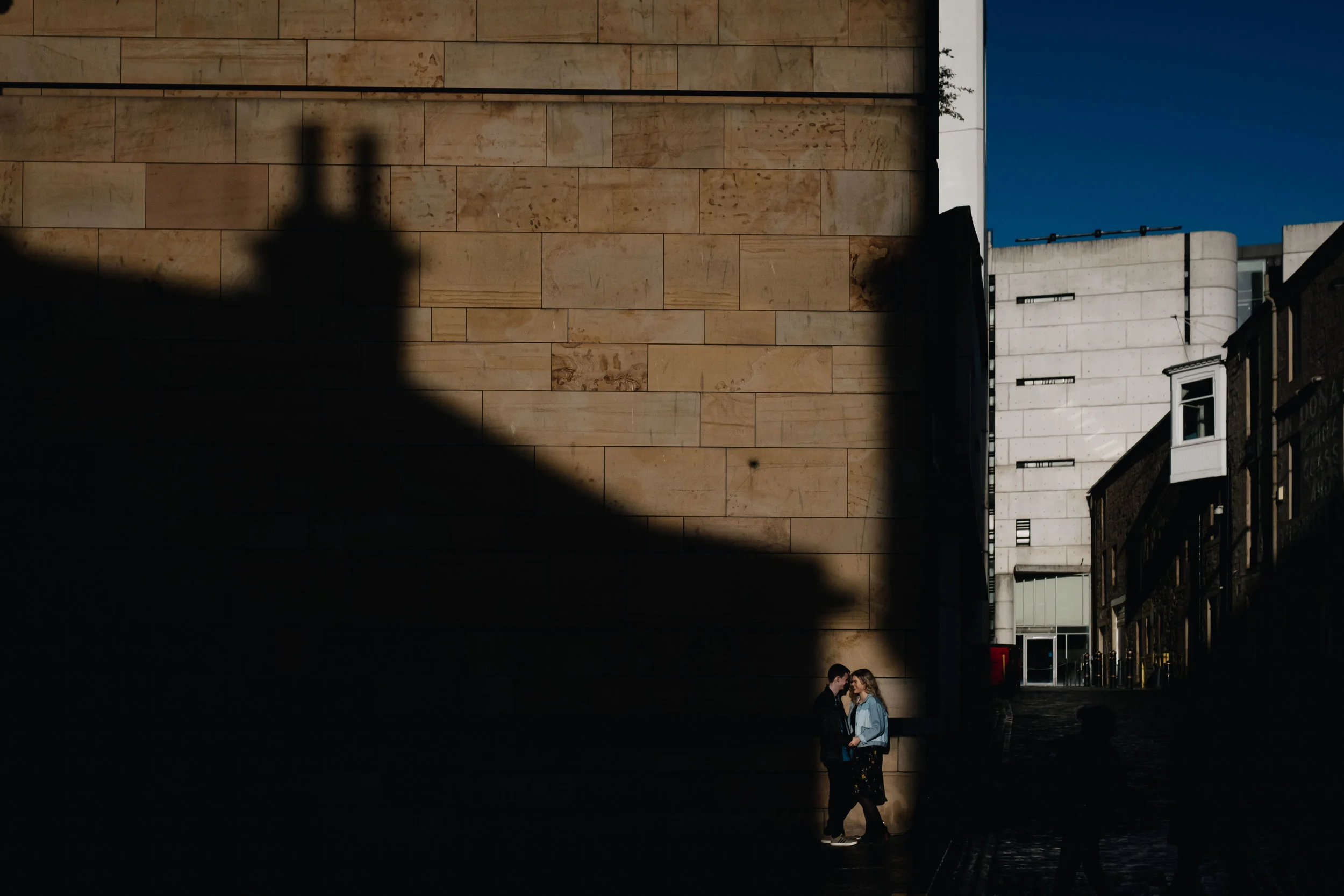 A Relaxed and Romantic Edinburgh Engagement Shoot 