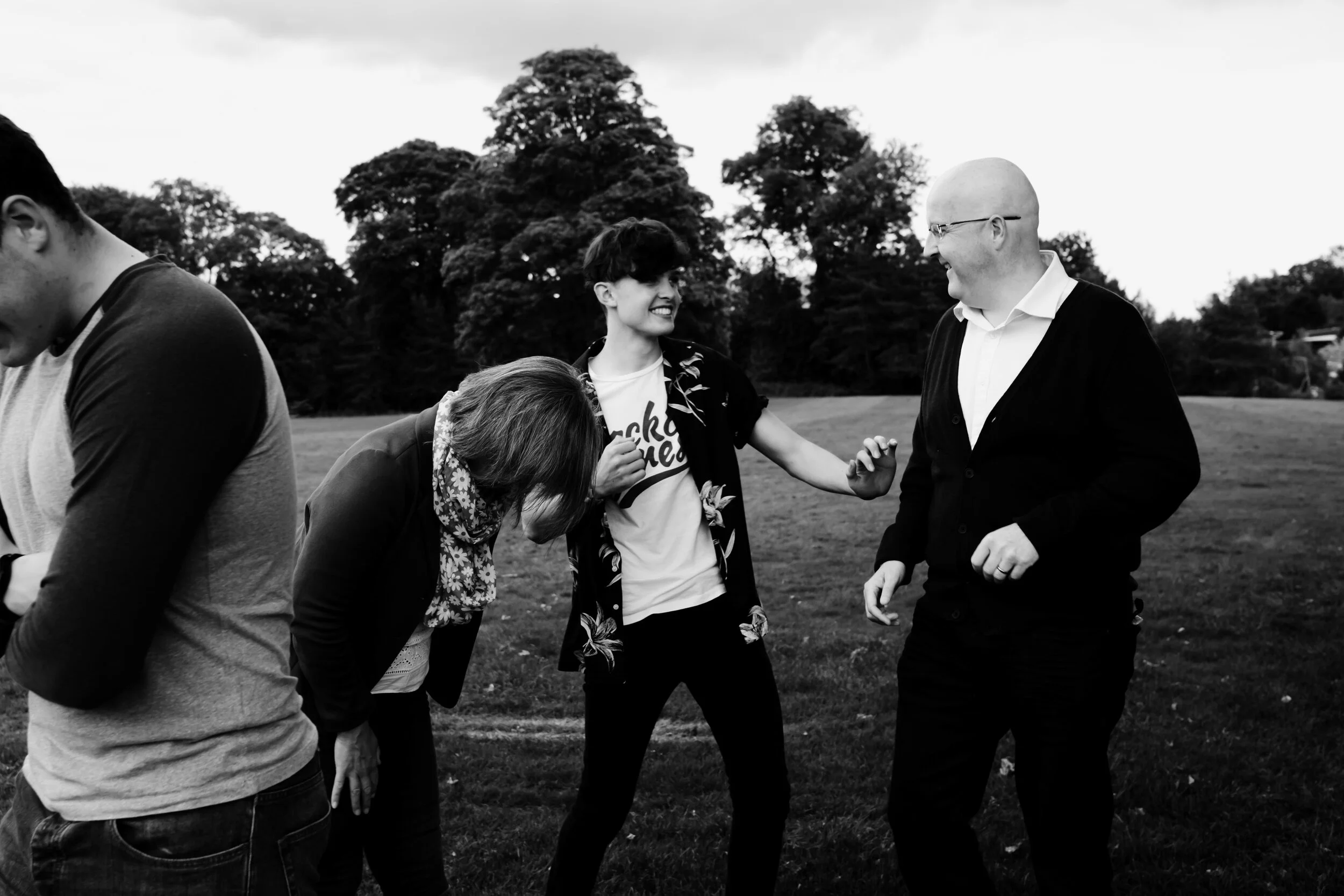 Family Photo Shoot with Teenage Sons