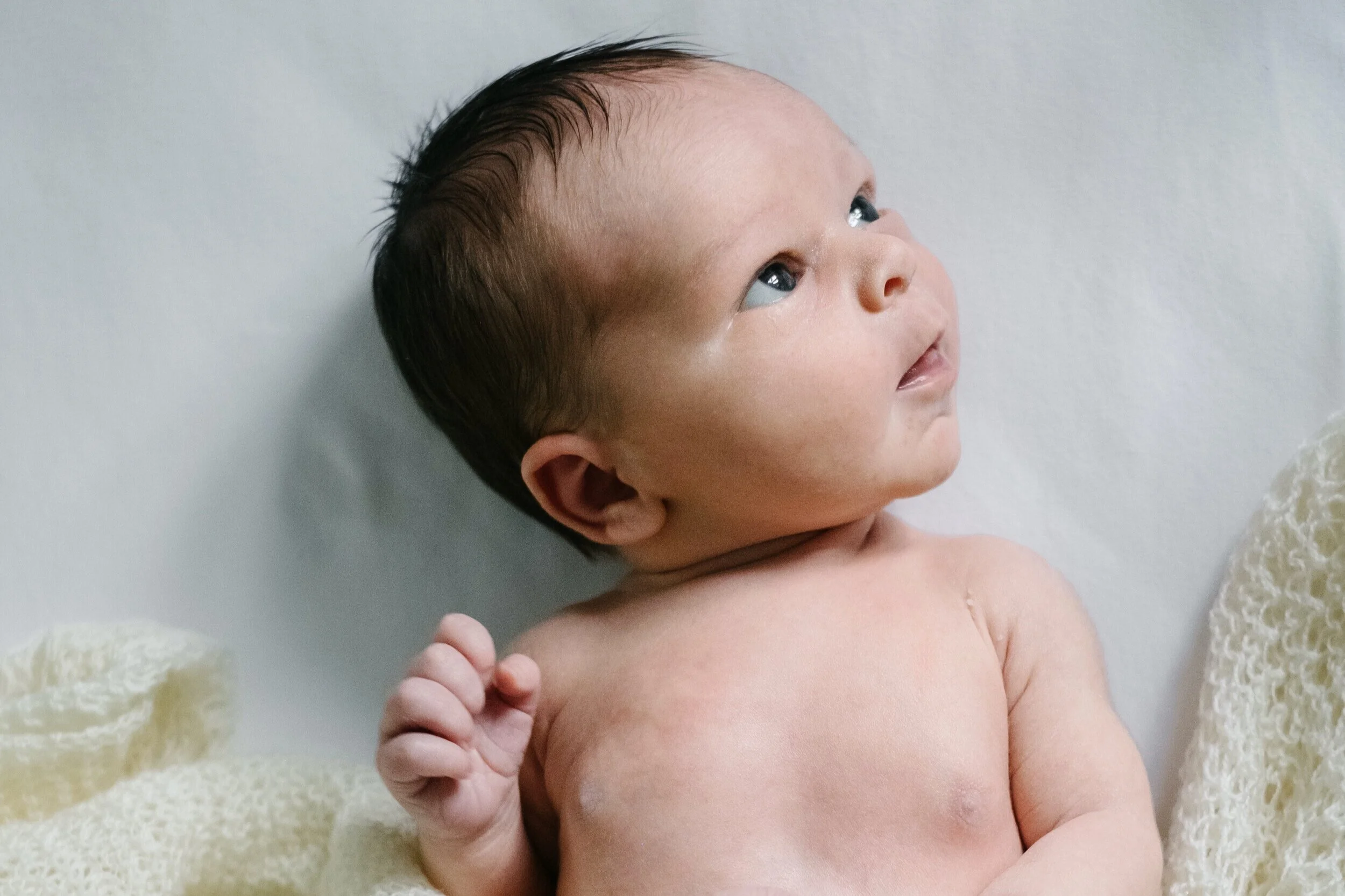Simple, Relaxed Scottish Newborn Photography