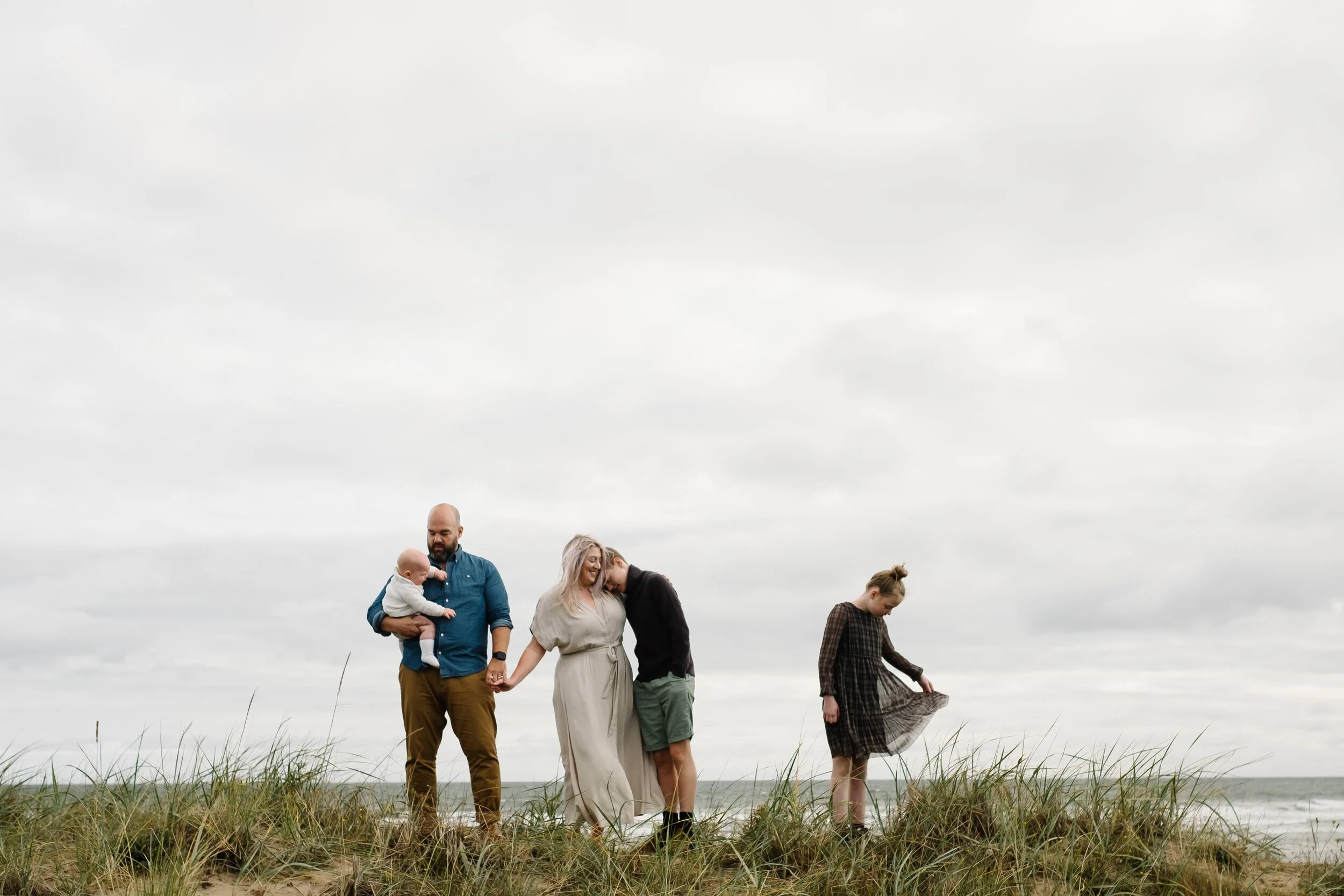 Family Photo Shoot at St Andrews Beach