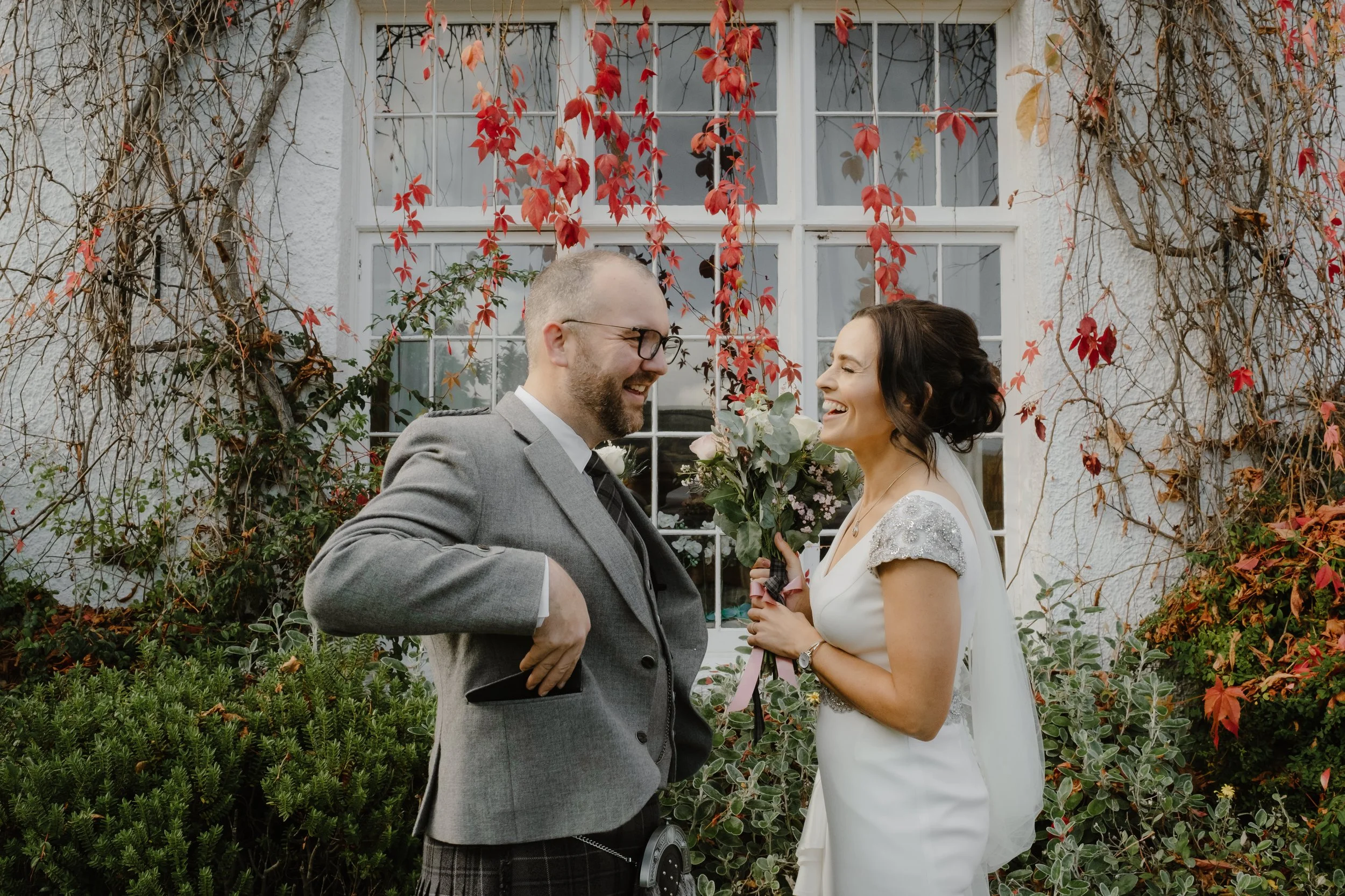 Autumn Wedding at Achnagairn Wedding