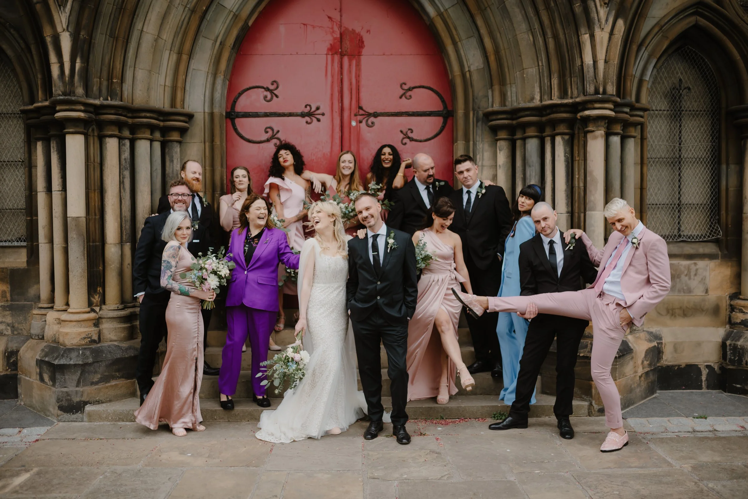 Glasgow City Wedding with Editorial Wedding Photography