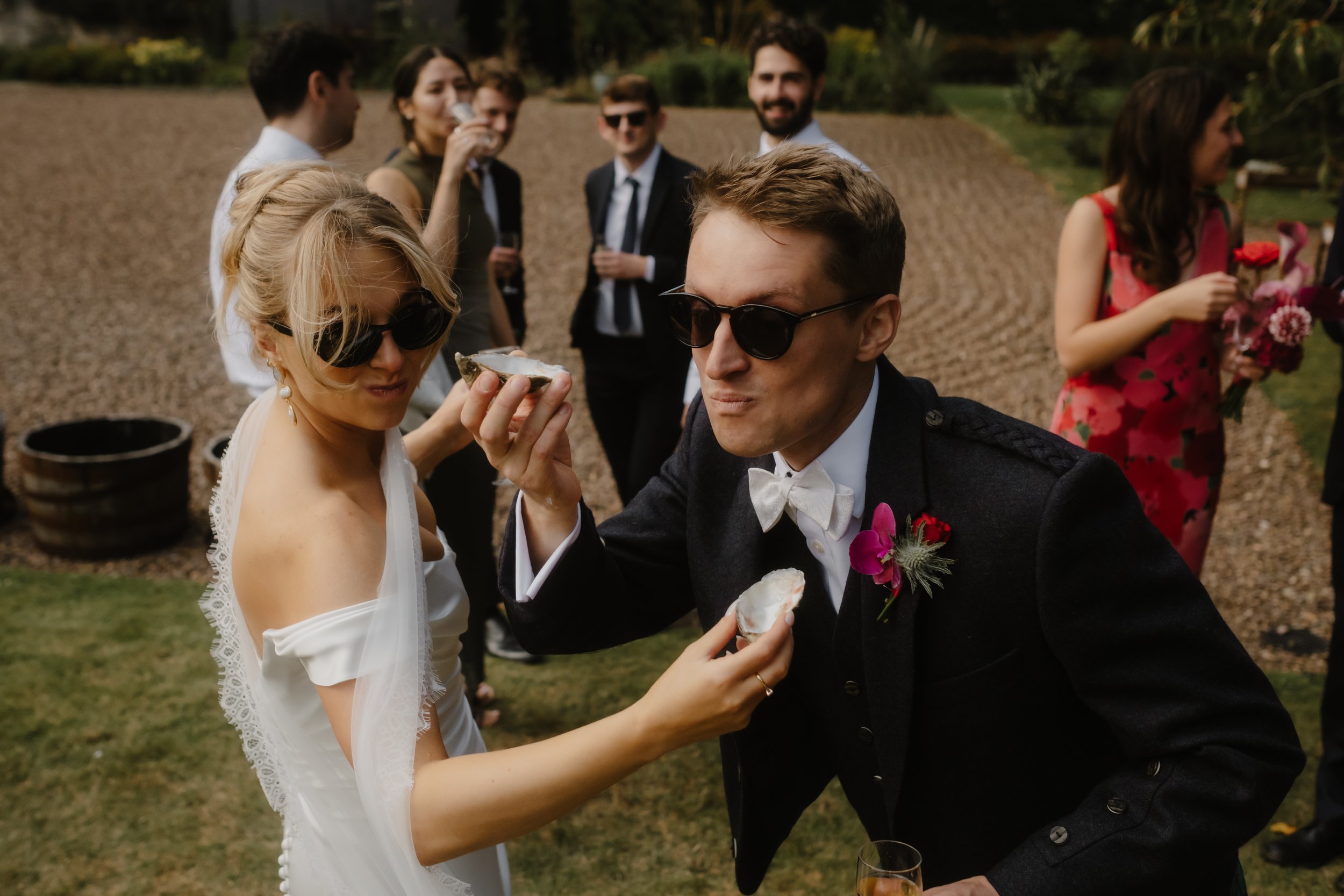 A Stylish Netherbyres House Wedding