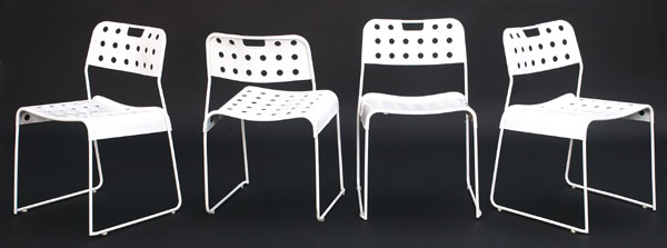OMK stack chairs