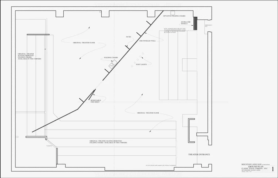  Groundplan at CSC. 